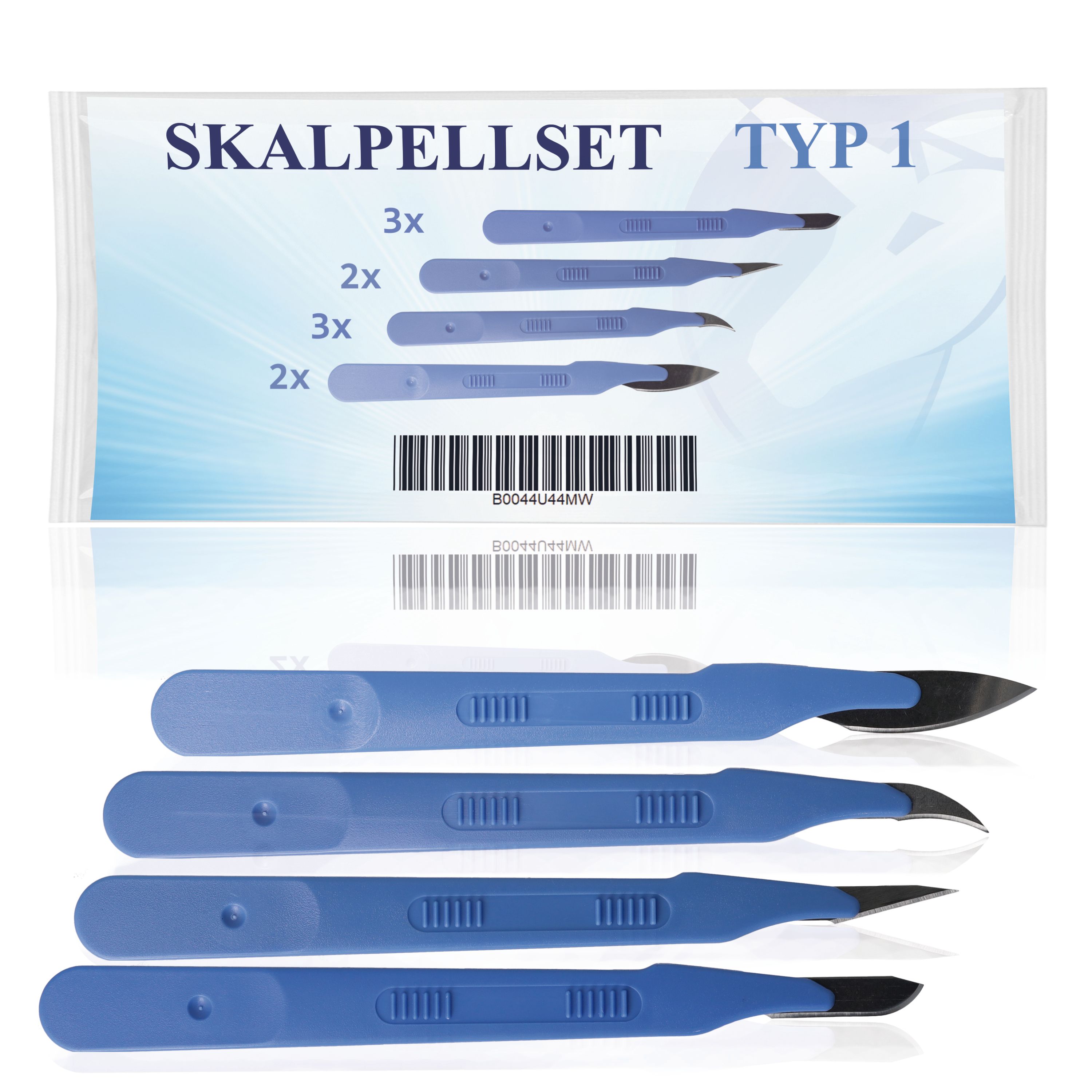 Horn Medical Einweg-Skalpell-Set Typ I