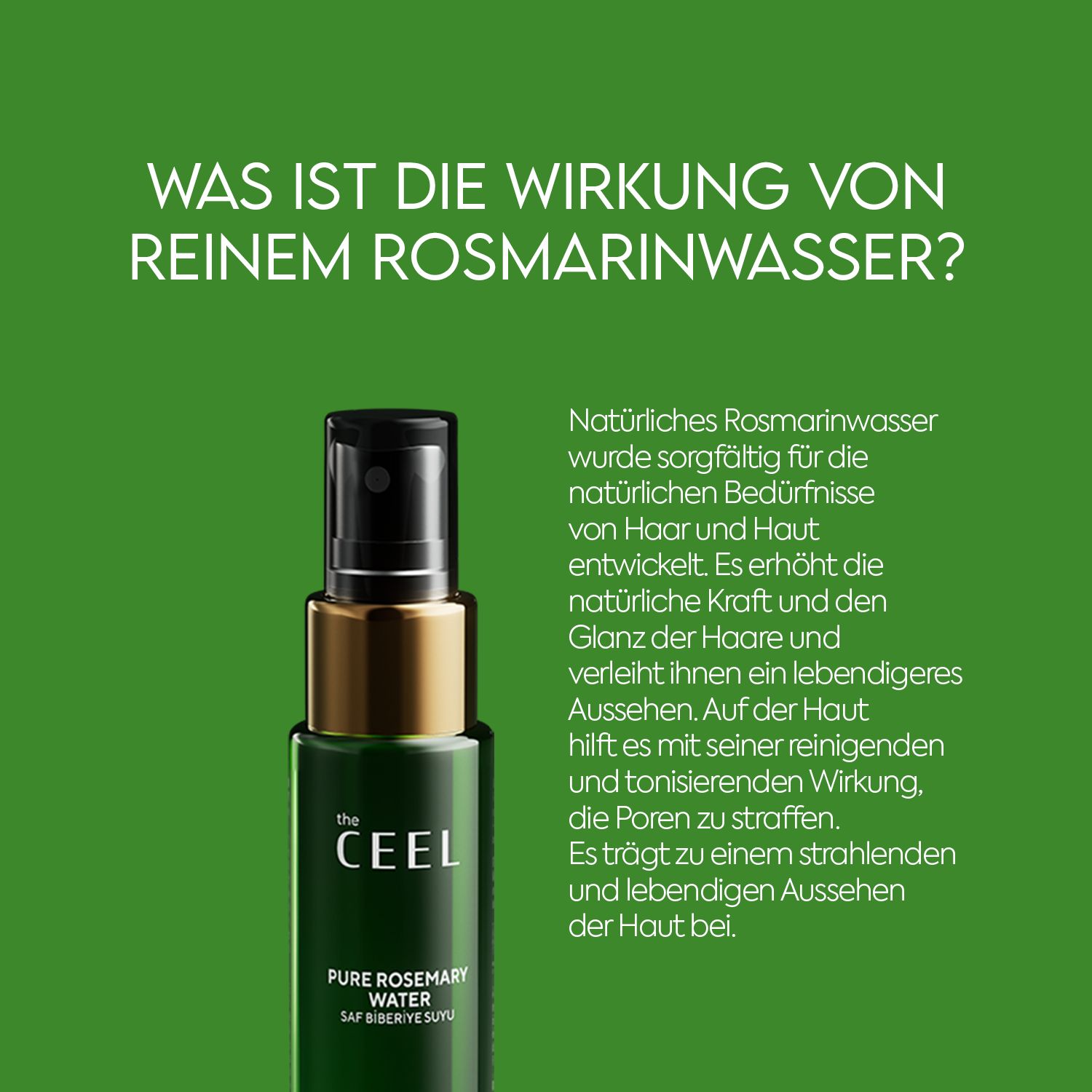 THE CEEL Rosmarin Haar-Tonikum