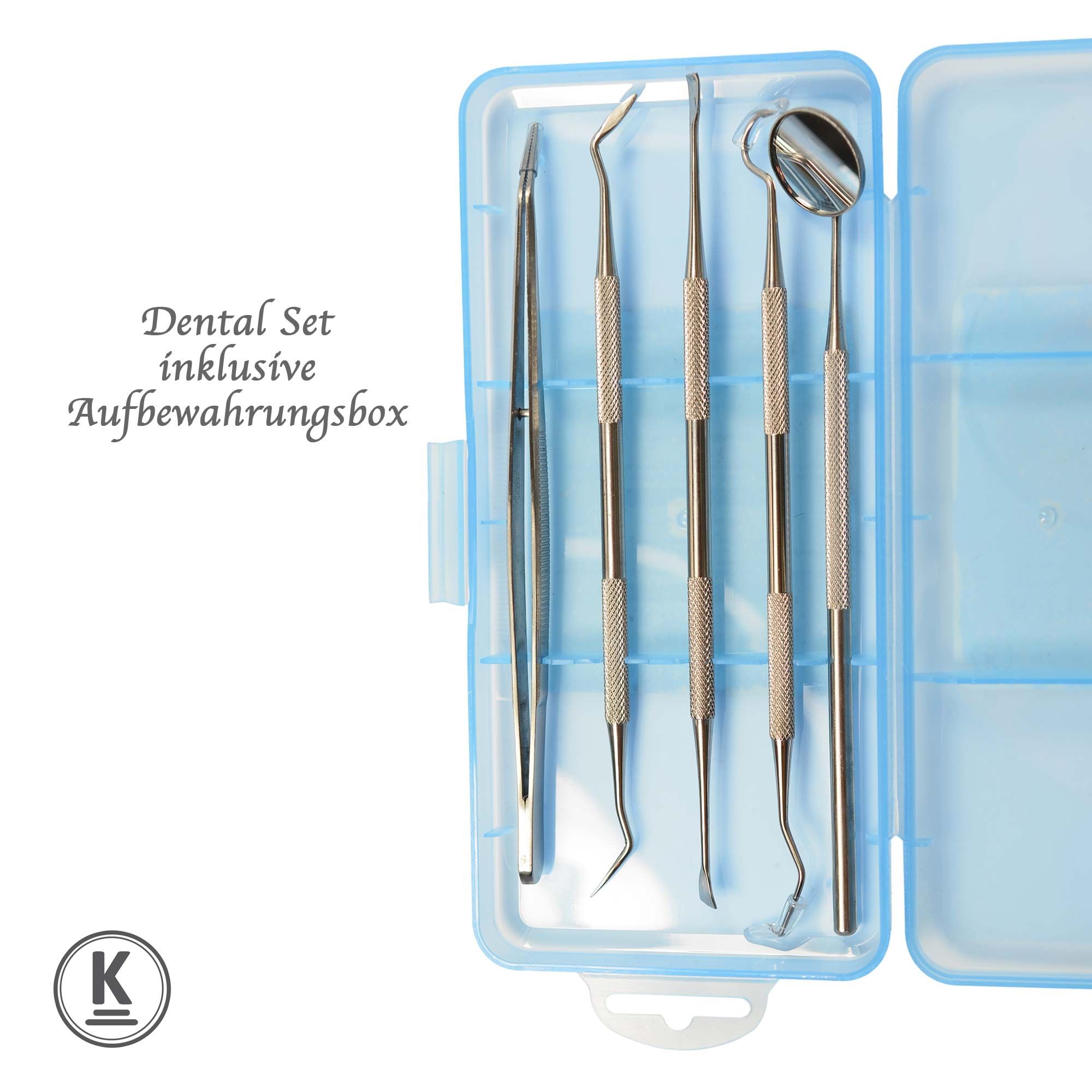 K-Pro Zahnsteinentferner Dental Zahnpflege Set Zahnreinigung