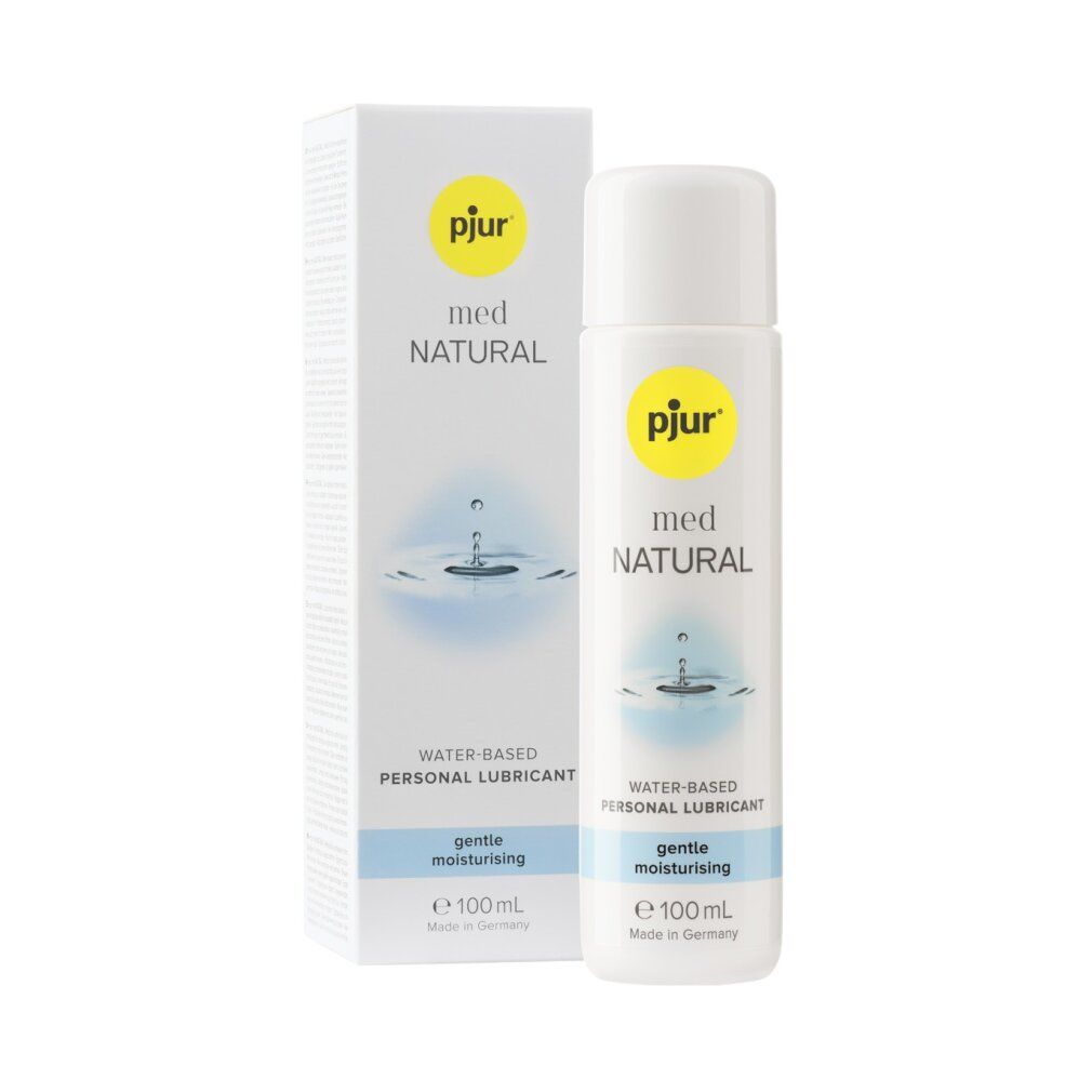 pjur® MED *Natural Glide* Gentle Moisturising, natürliches Gleitgel für trockene & beanspruchte Haut