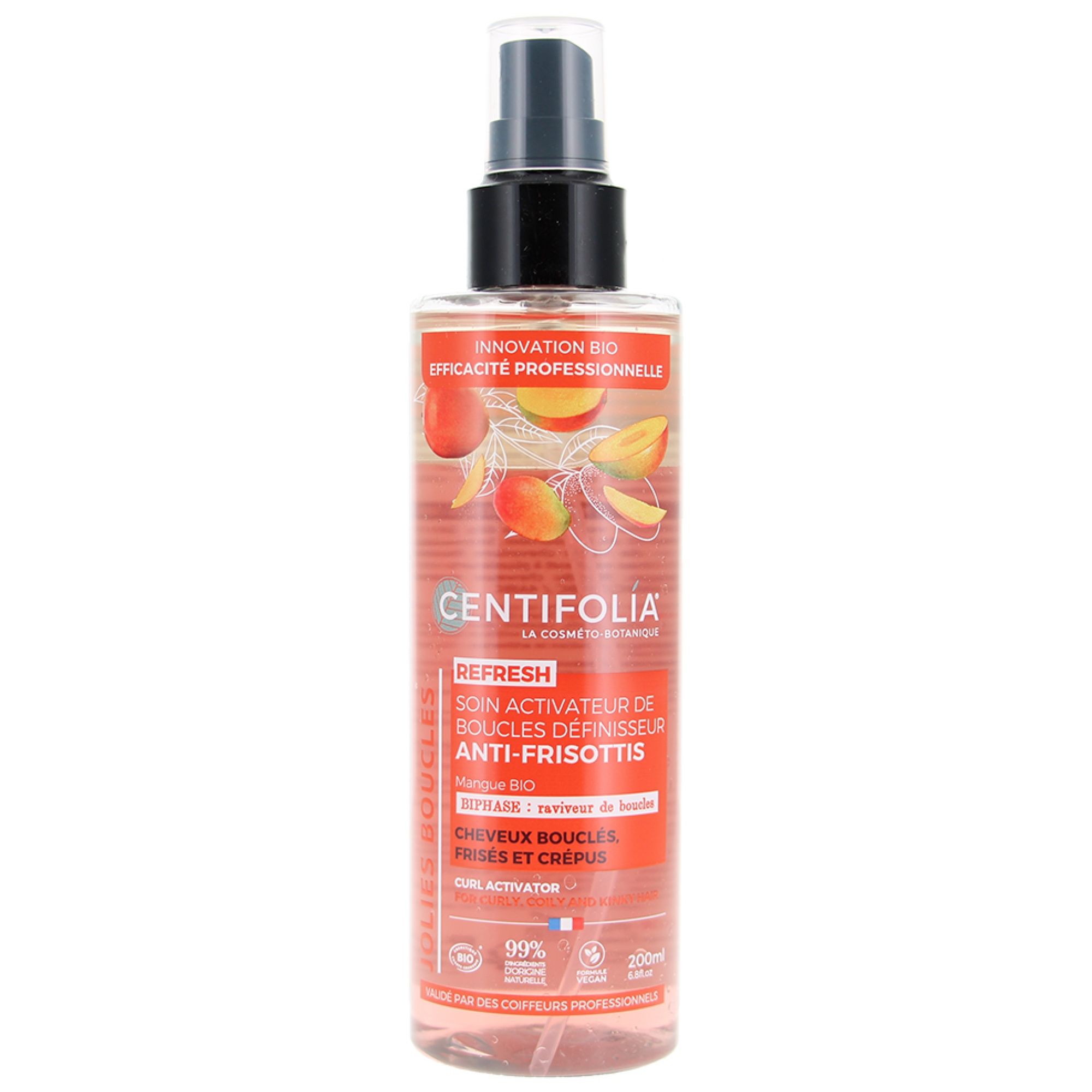 Centifolia Refresh Anti-Frizz Bio Locken Aktivator Definierende Pflege 17,6x4,7x4,7 cm