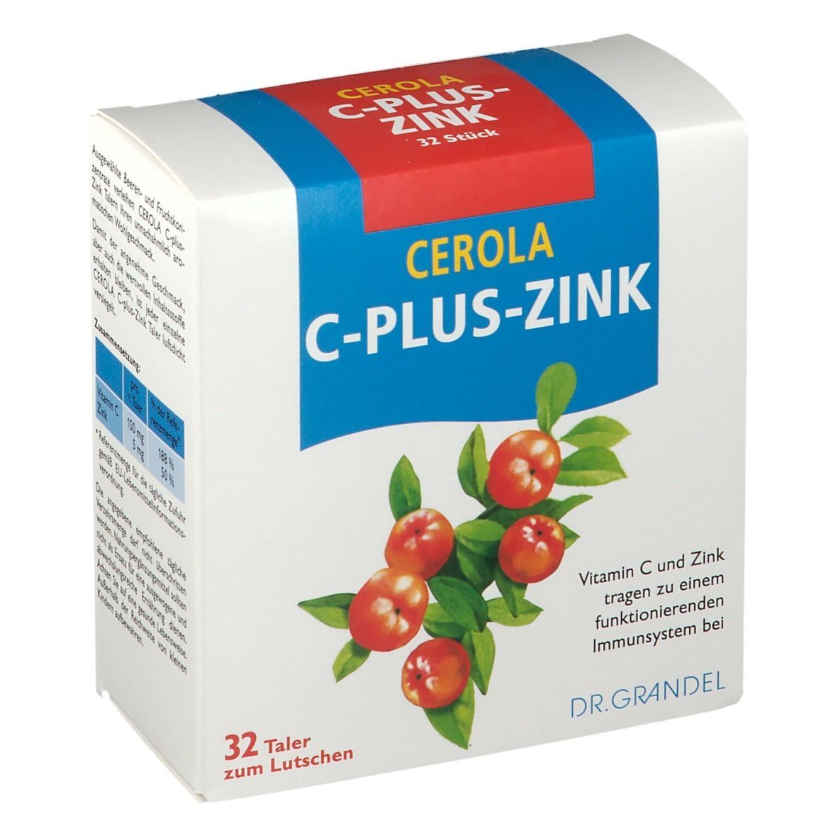 Cerola C plus Zink Taler Grandel