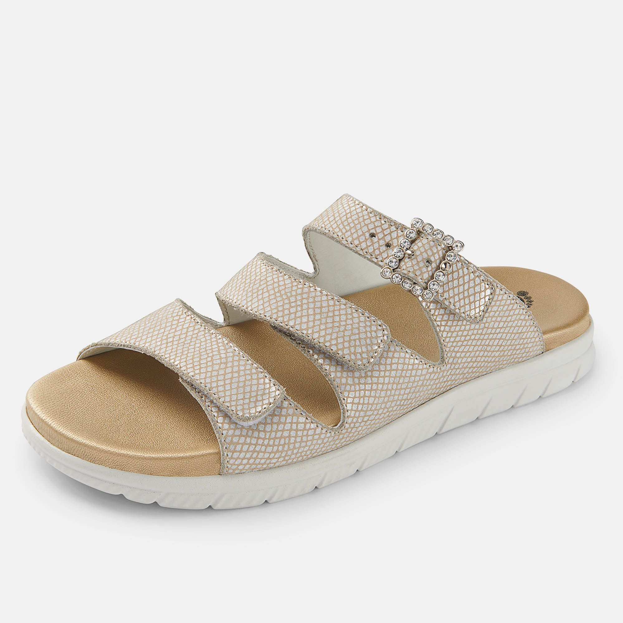 BÄR Schuhe Yvonne Damen -  Pantoletten/Hausschuhe Weite: breit