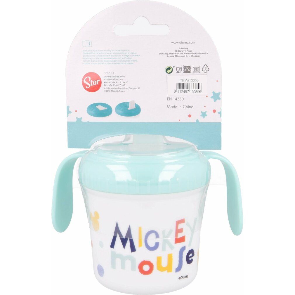 stor Becher mit Ohren und Trinker  Mickey Mouse