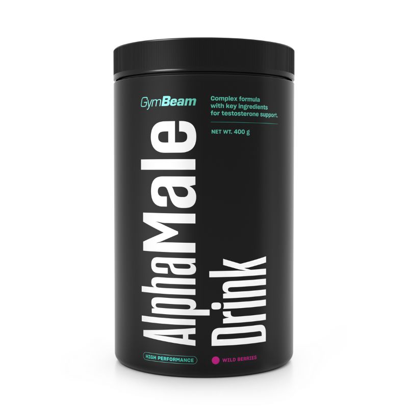 GymBeam AlphaMale Drink Komplex Pulver 400 g