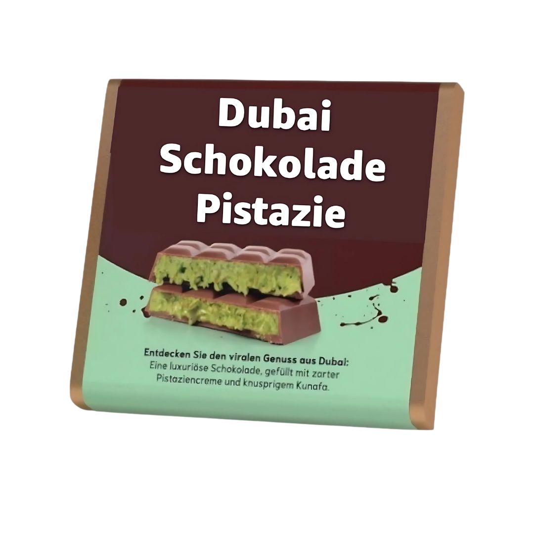 Dubai Schokolade - Pistazien und Kadayif