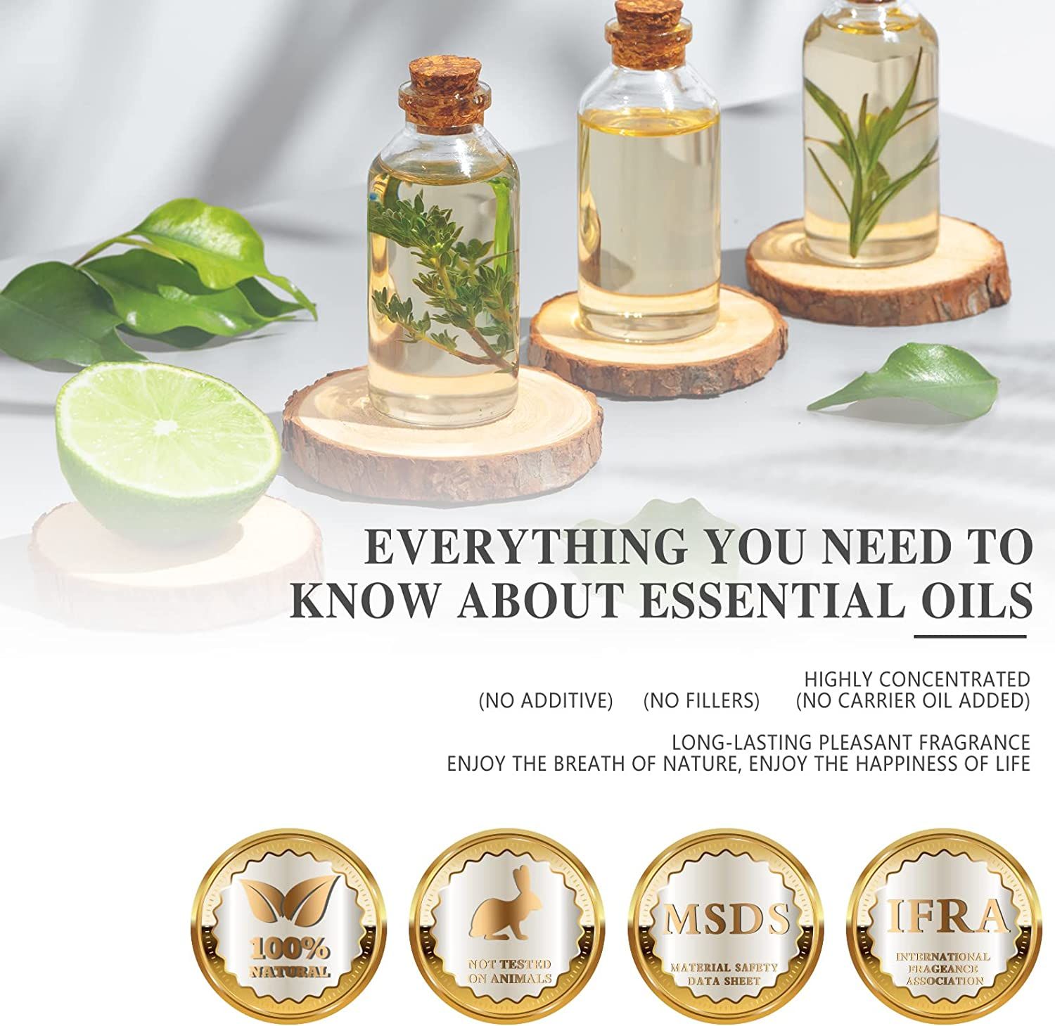 MAYJAM ätherische Öle Vanille 100 ml, 100% Reine Natürliche ätherische Öle