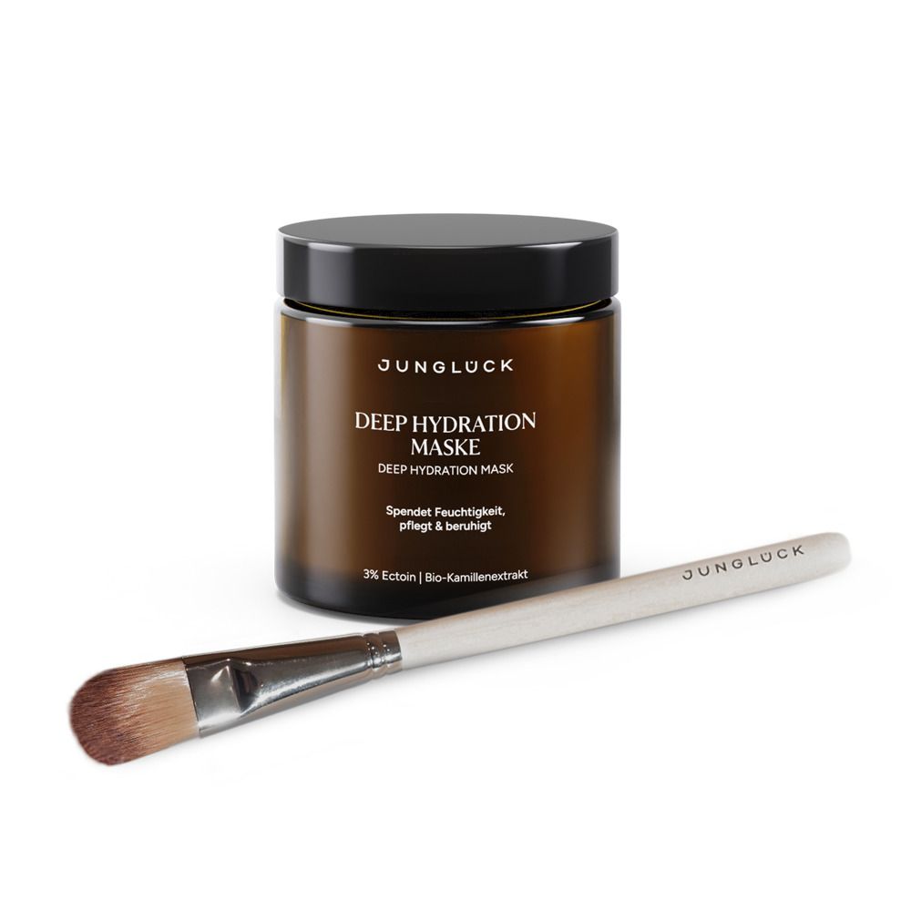 Junglück Deep Hydration Maske + Pinsel 1 St
