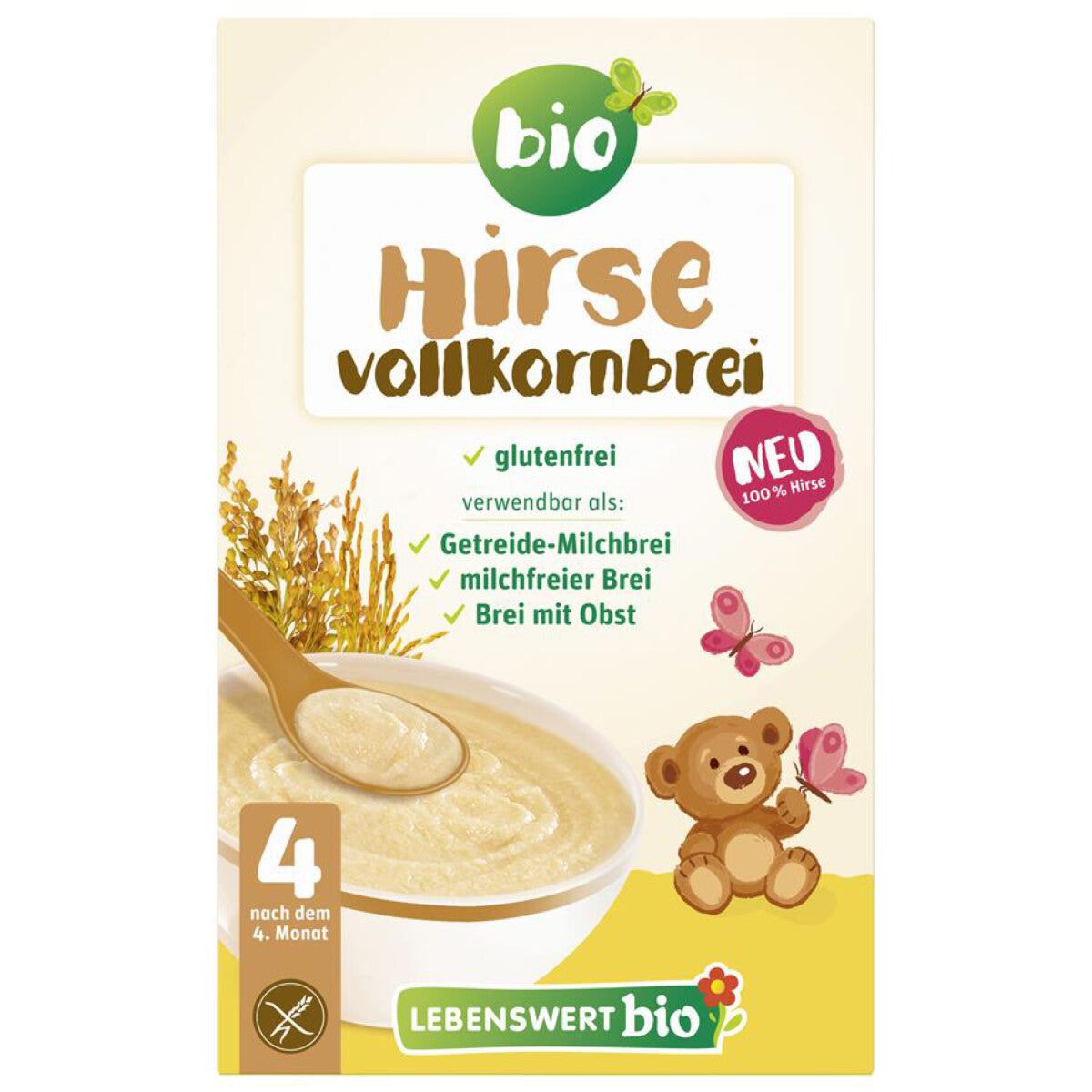 Hirse Vollkorn-Brei