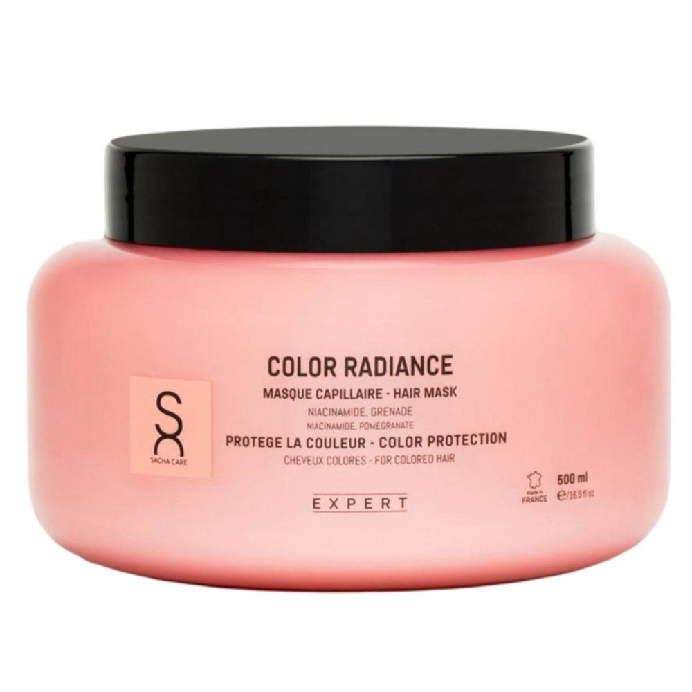 Sacha Care - Color Radiance Pflegeset - Shampoo  - Maske  - B-Tox  - Leave-In