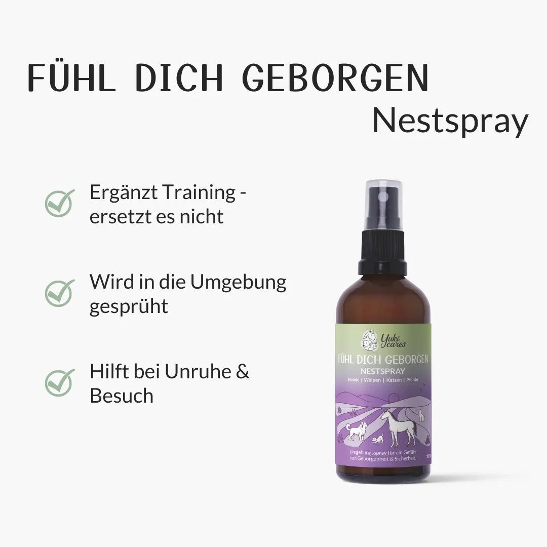 Yuki cares Nestspray Fühl dich geborgen