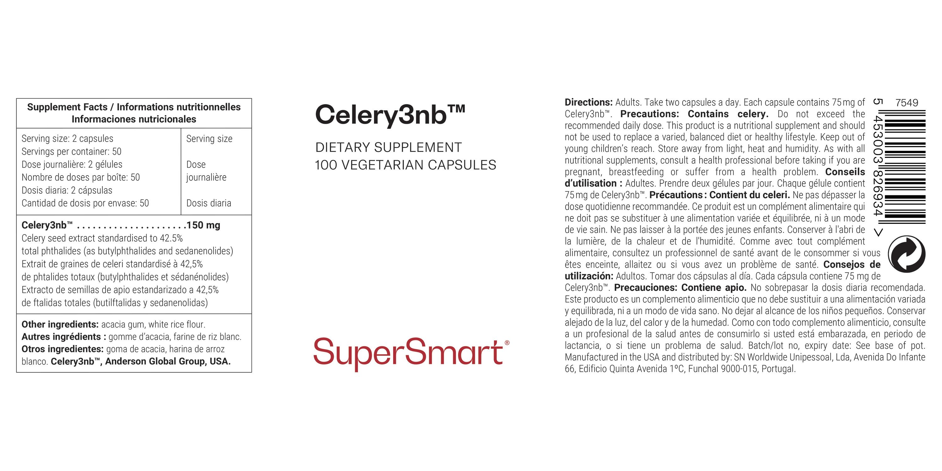 SuperSmart - Celery3nb™ 100 St