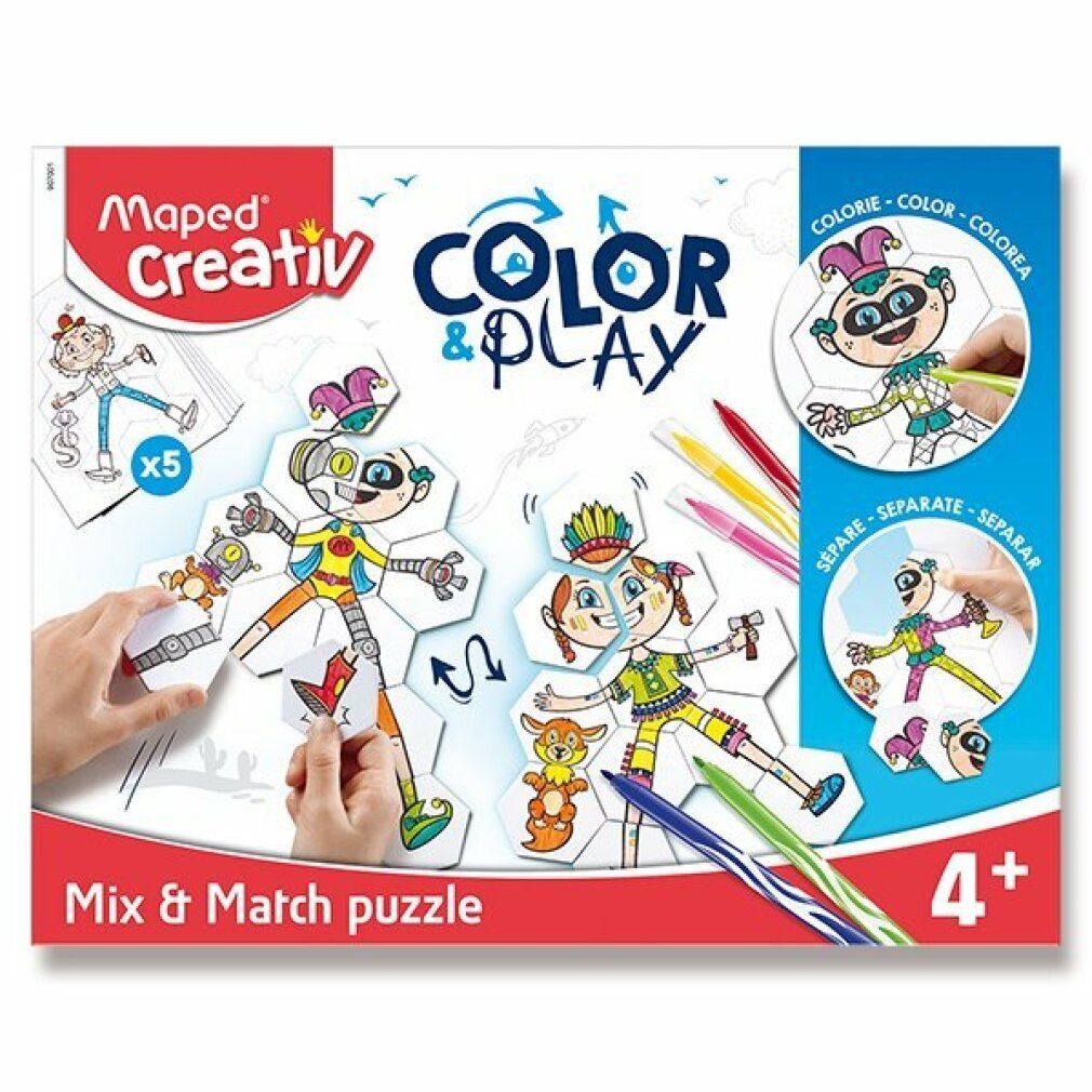 maped Creativ Farbe & Spiel Mix Puzzleset