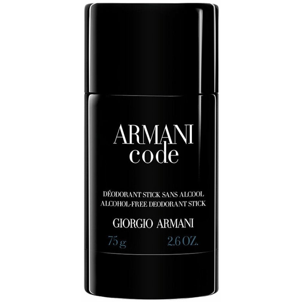 Giorgio Armani Code Deostick 75g Deodorante in stick per uomo