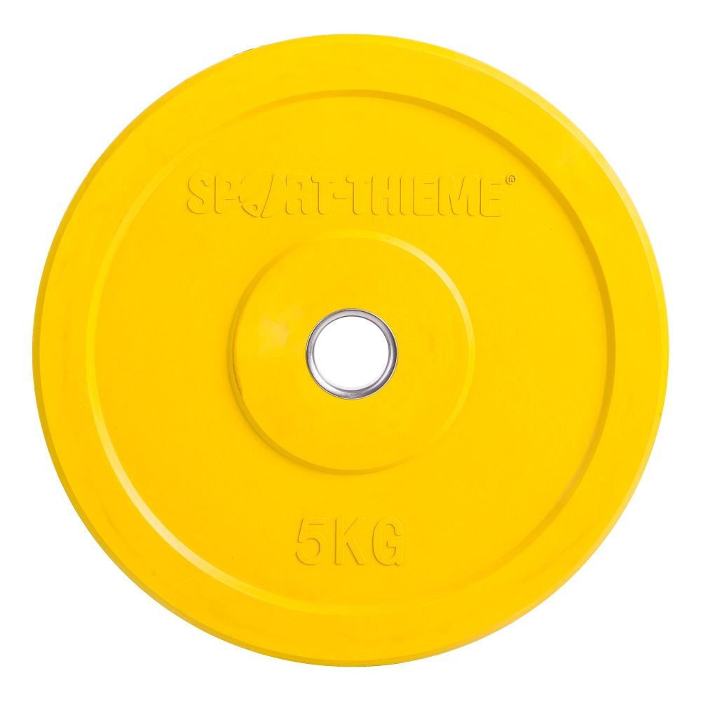 Sport-Thieme Hantelscheibe Bumper Plate, bunt 1 St