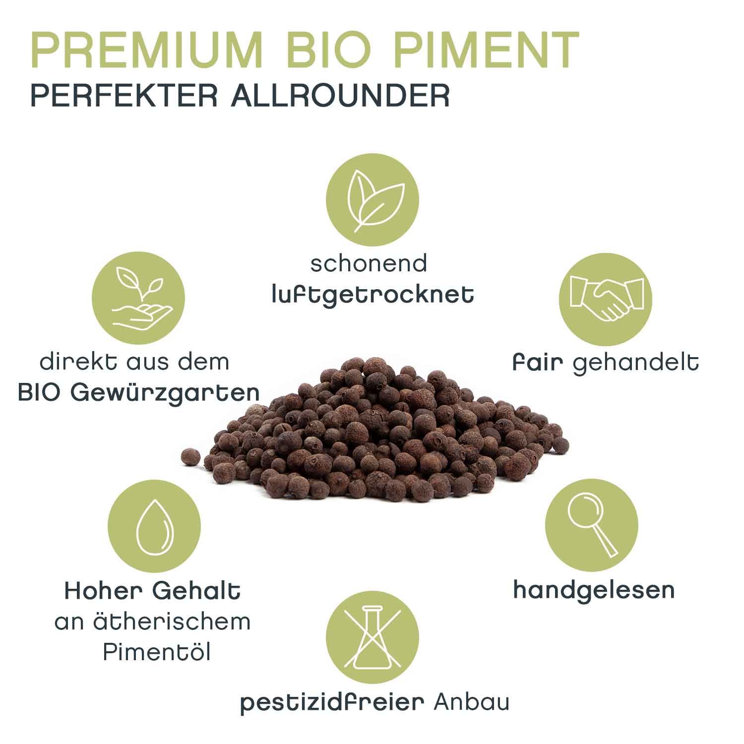 Pfefferdieb - Piment ganze Beeren bio