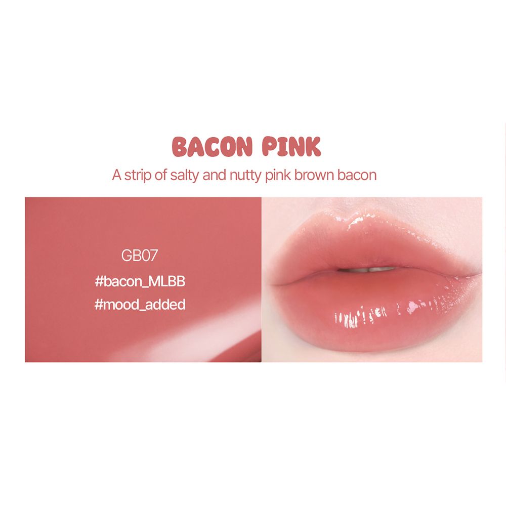 BLACK ROUGE Glow Bokki Tint Lip Tint GB07 Bacon Pink