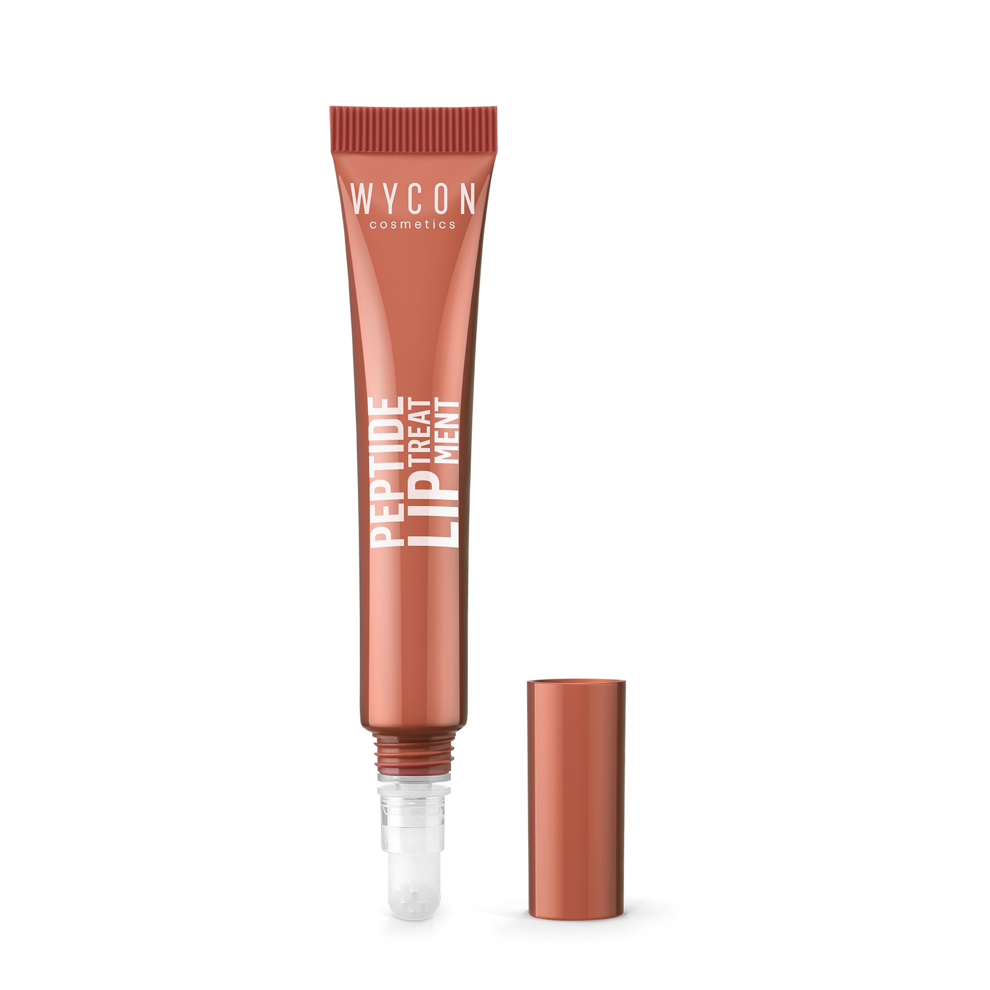WYCON cosmetics PEPTIDE LIP TREATMENT Trattamento labbra effetto volume e luce 07 CARAMEL