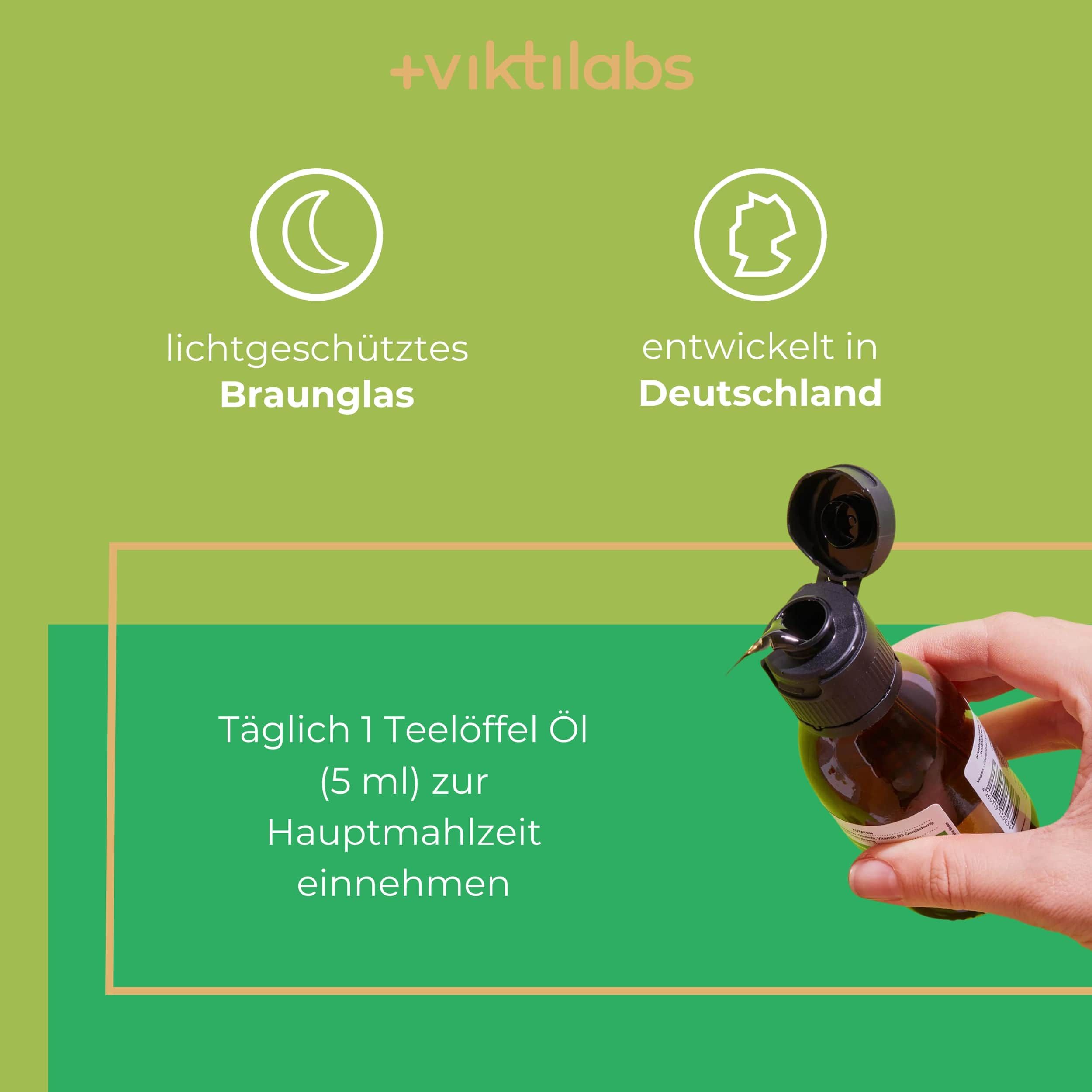 Viktilabs Omega-3 Vegan: Natürliche Quelle aus Algenöl