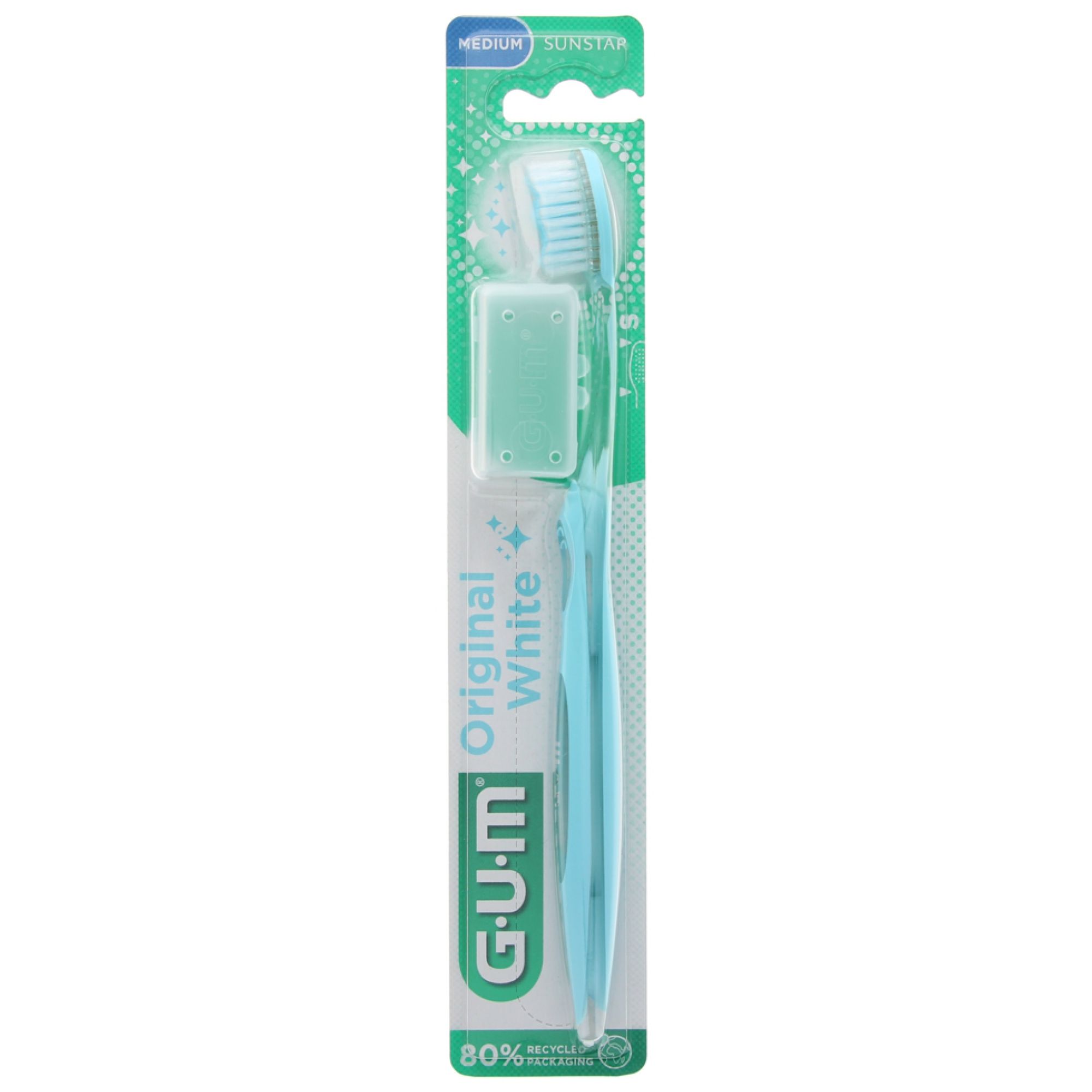 GUM Original White Zahnbürste medium 1 St