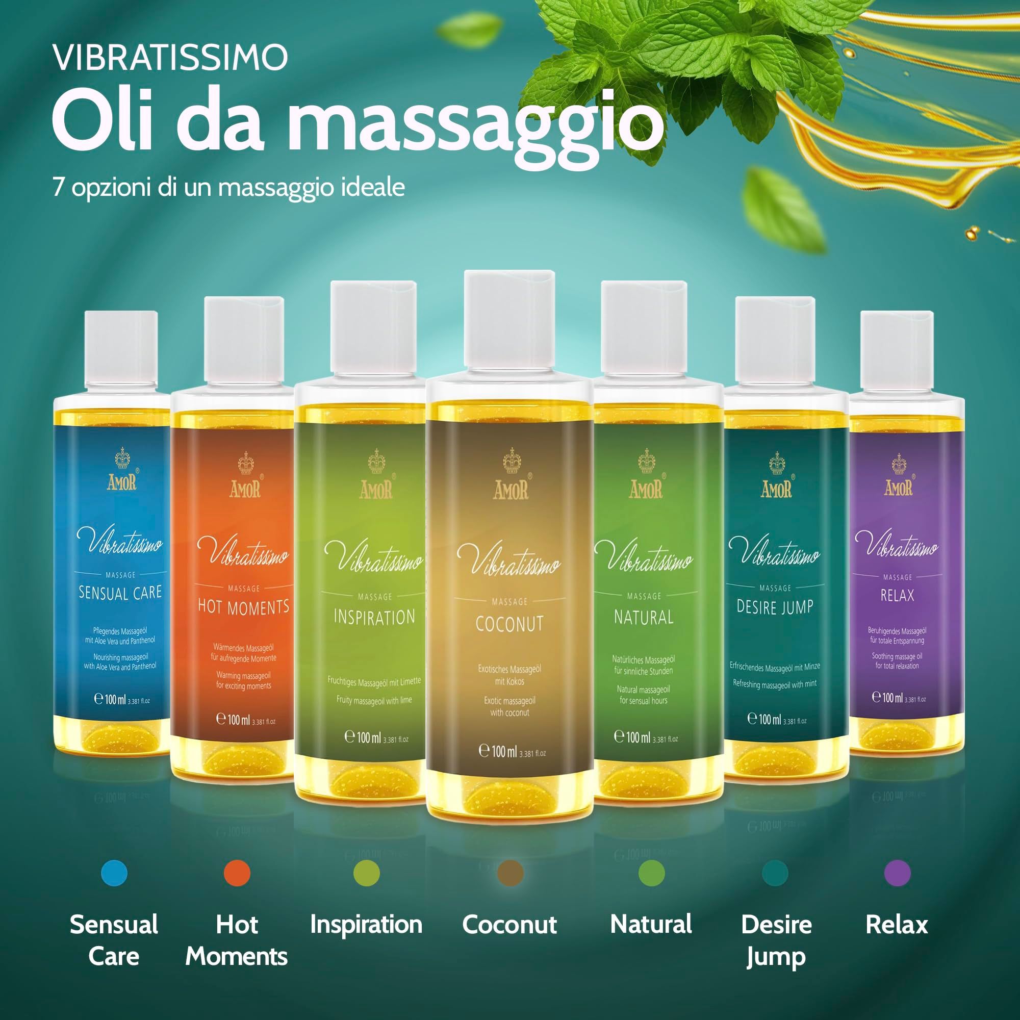 Vibratissimo Massageöl Desire Jump