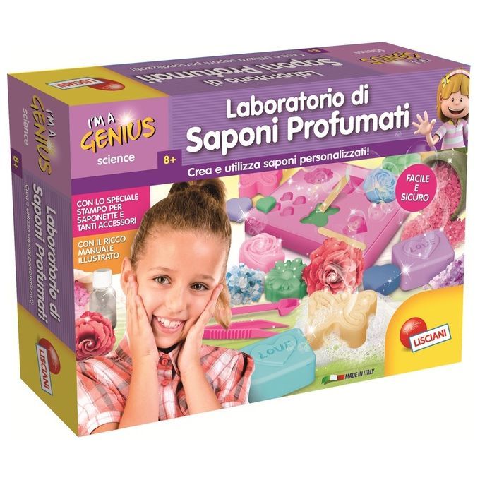 Lisciani I'm a Genius Laboratorio di Saponi Profumati