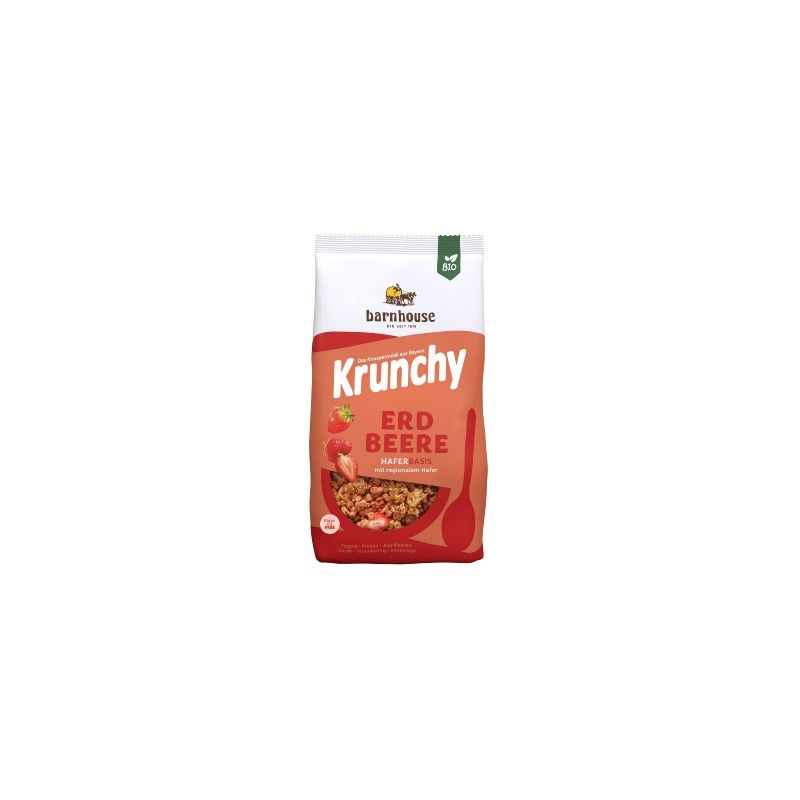 Barnhouse - Krunchy Erdbeere 375 g