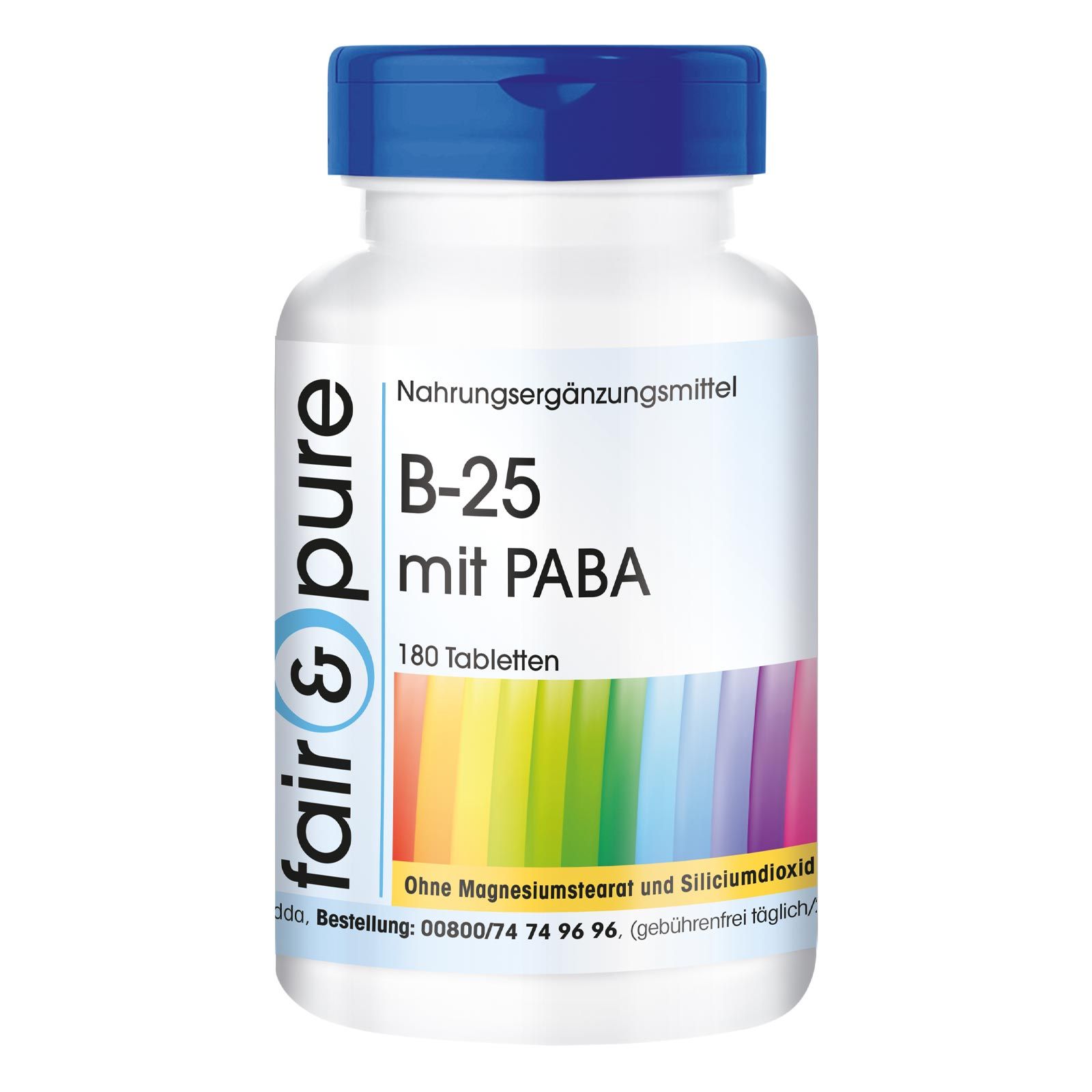 fair - pure | Vitamin B Komplex mit Paba 180 St