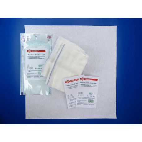 NOBA Nobaset® Bauchtuch ohne Schlaufe 4-lagig 45 cm x 70 cm