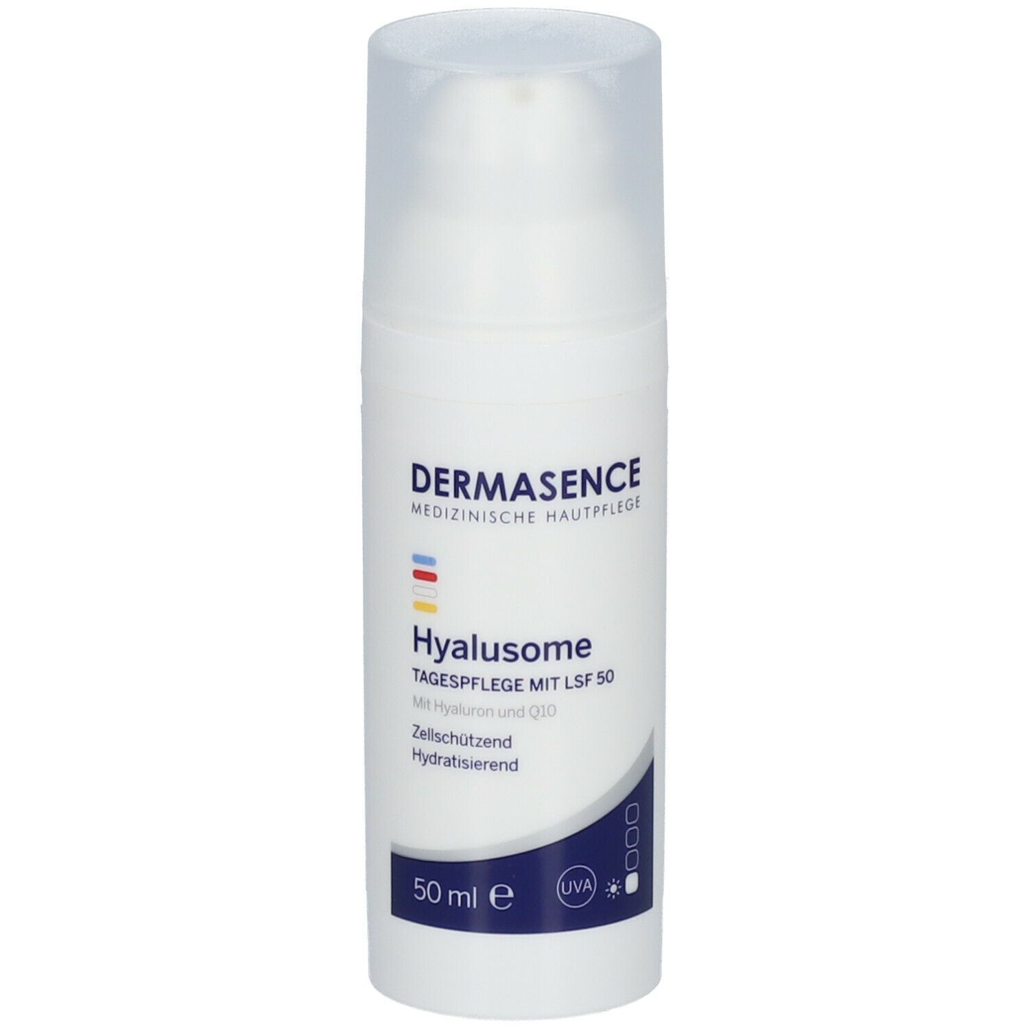 Dermasence Hyalusome Tagespflege mit LSF 50 ml Emulsion