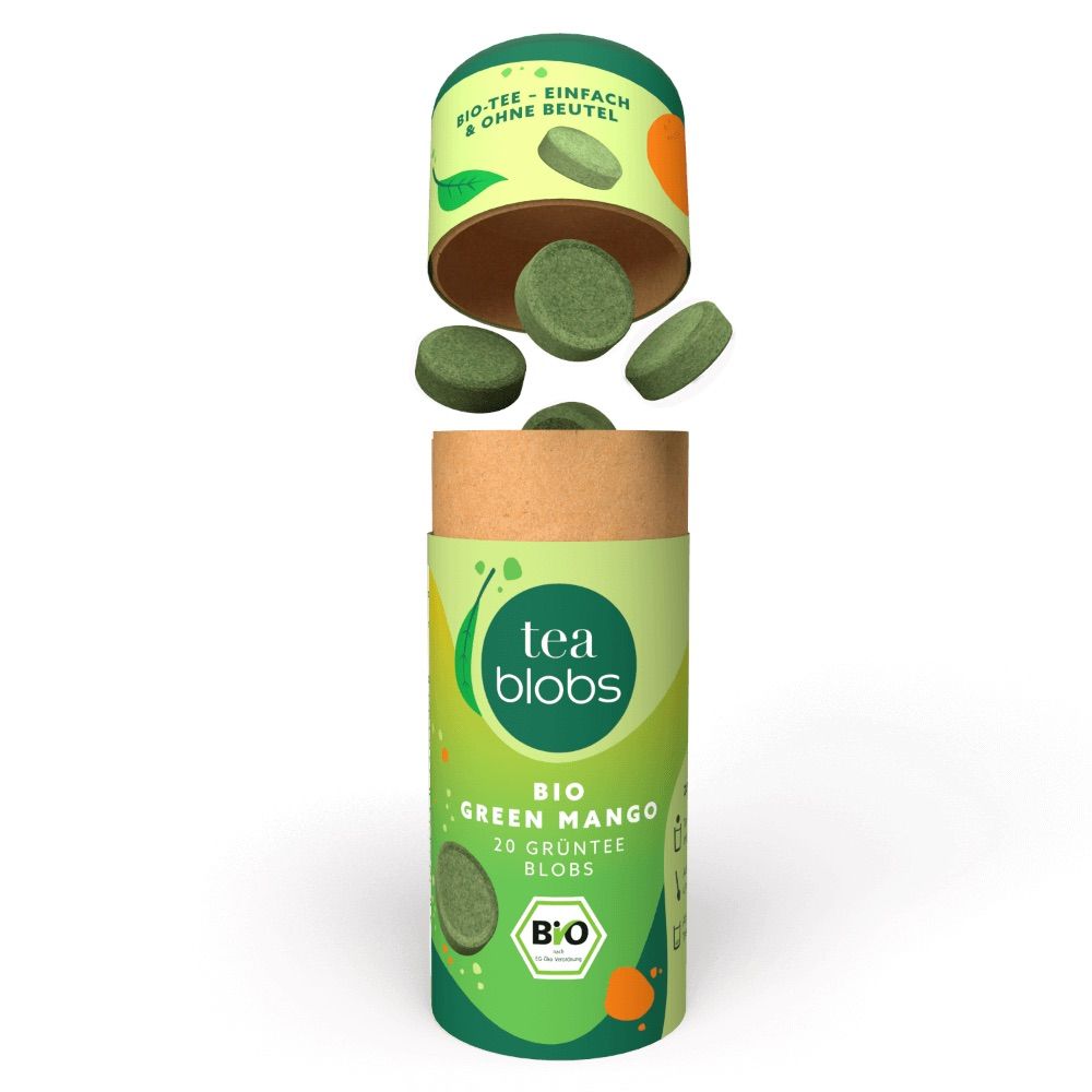 TeaBlobs BIO Green Mango 20 St Teetabletten