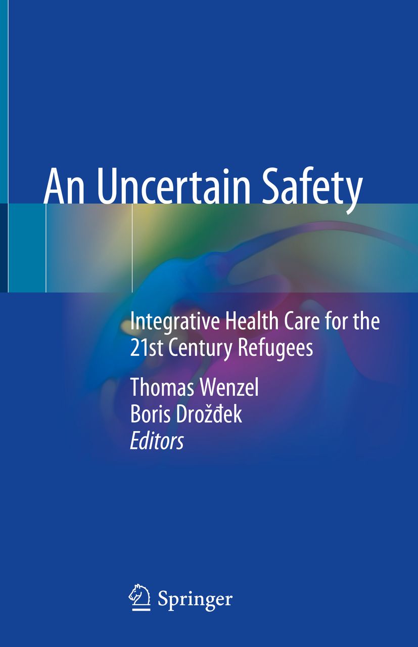 Buchcover: "An Uncertain Safety". Titel, Autoren und Herausgeber. Verlag Springer.