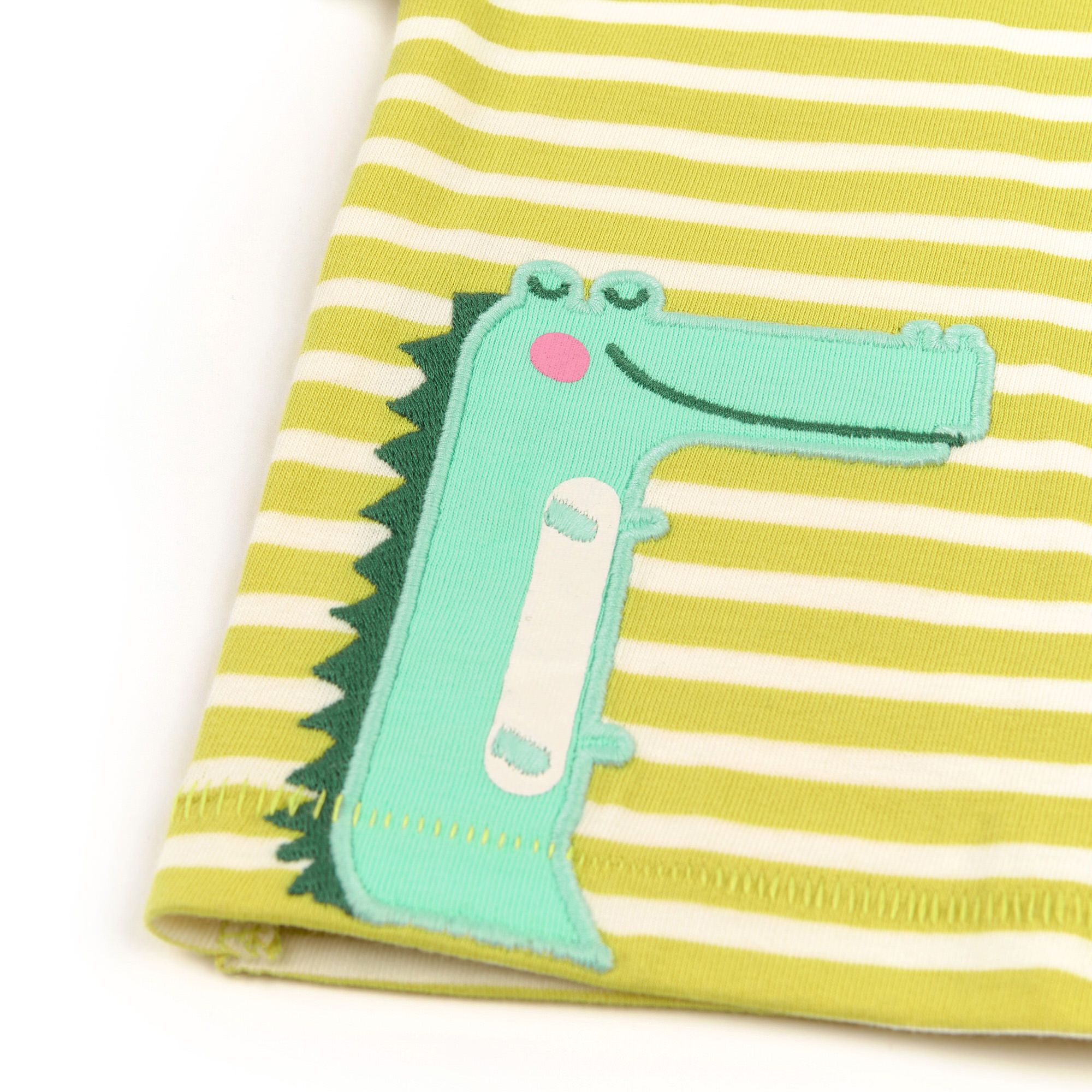 Sigikid T-Shirt Bambino Safari Adventure - Cotone Biologico, Manica Corta, Colori Turchese E Verde - Taglie 98-128