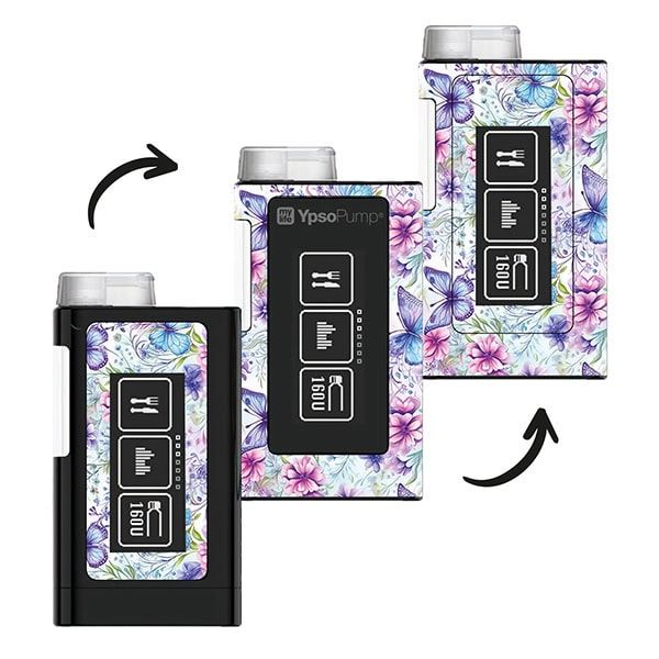 Diasticker® Mylife Ypsopump Sticker 'Butterfly Kiss' 1 St