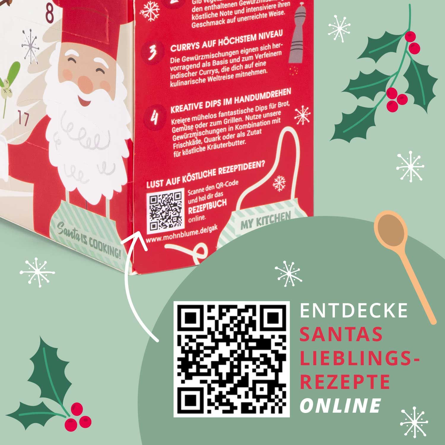 pfefferdieb - Gewürz Adventskalender Würzige Weihnachten bio