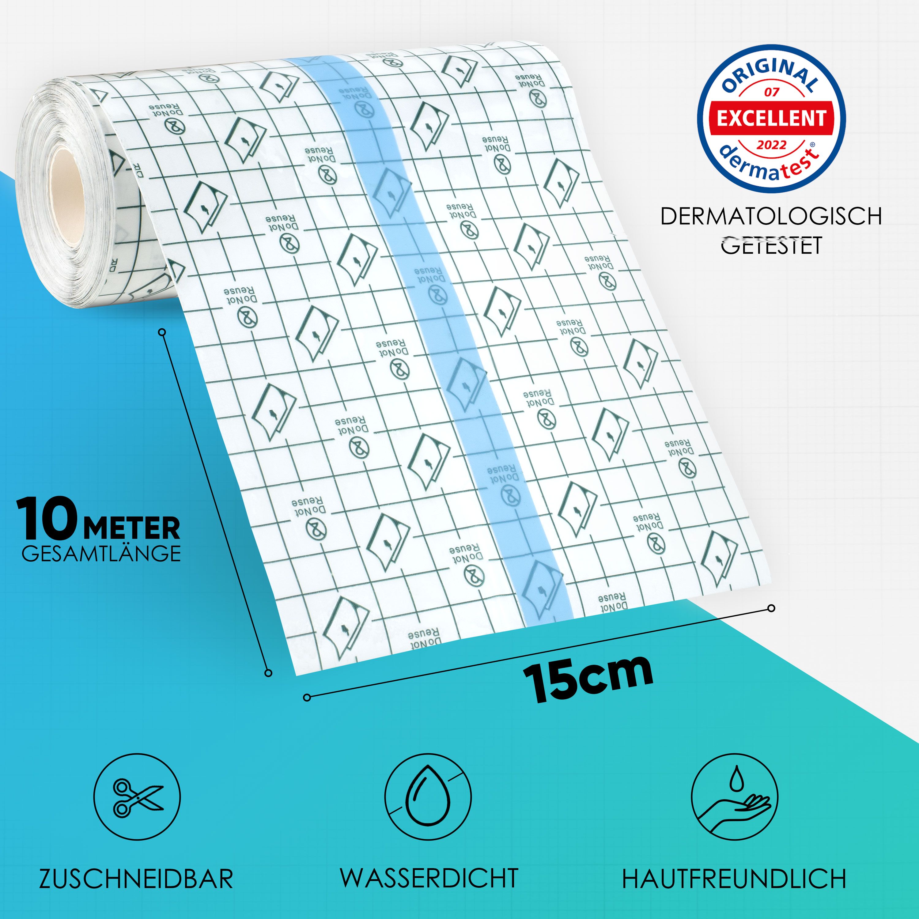 Health Press Transparenter Folienverband