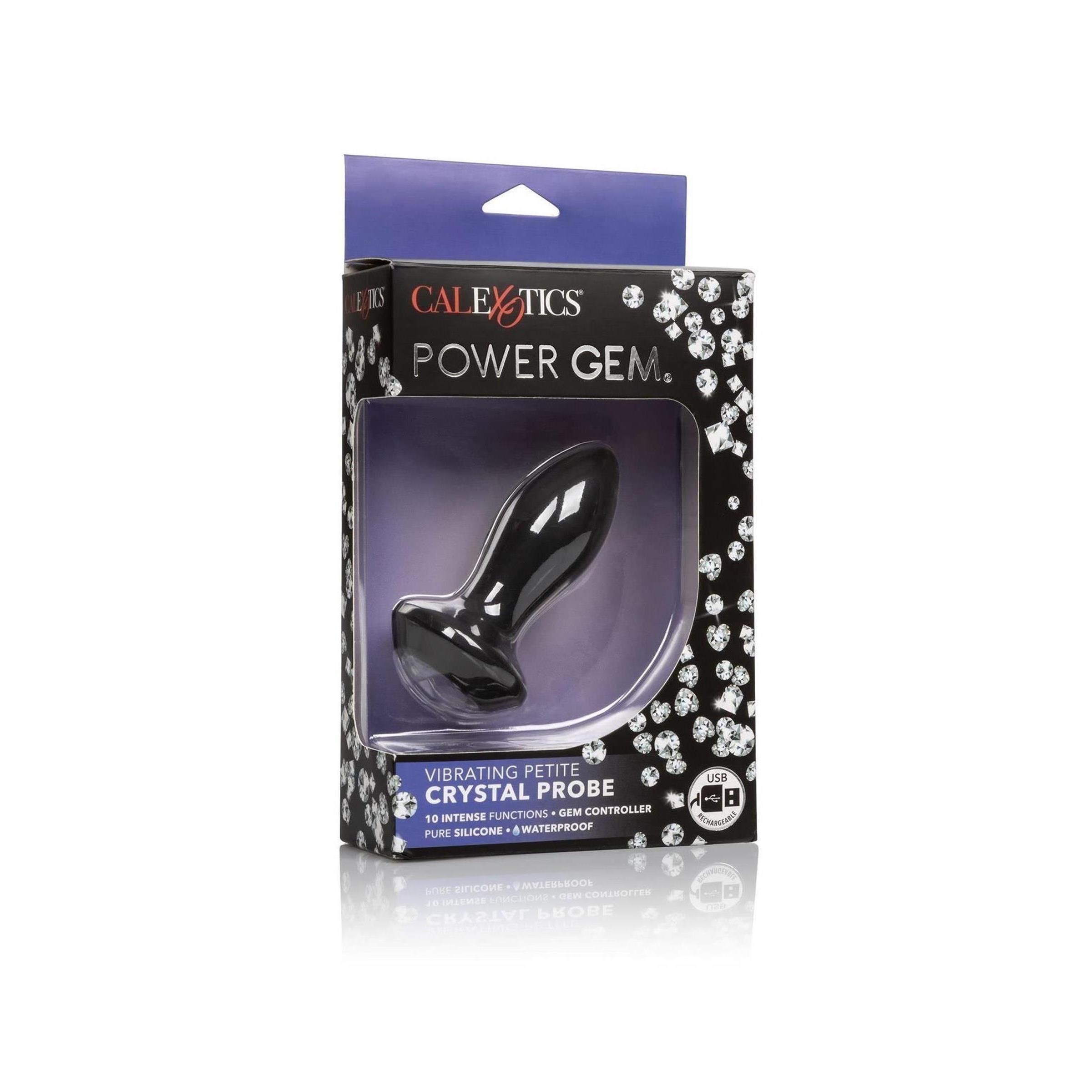 CalExotics - Vibrating Petite Crystal Probe