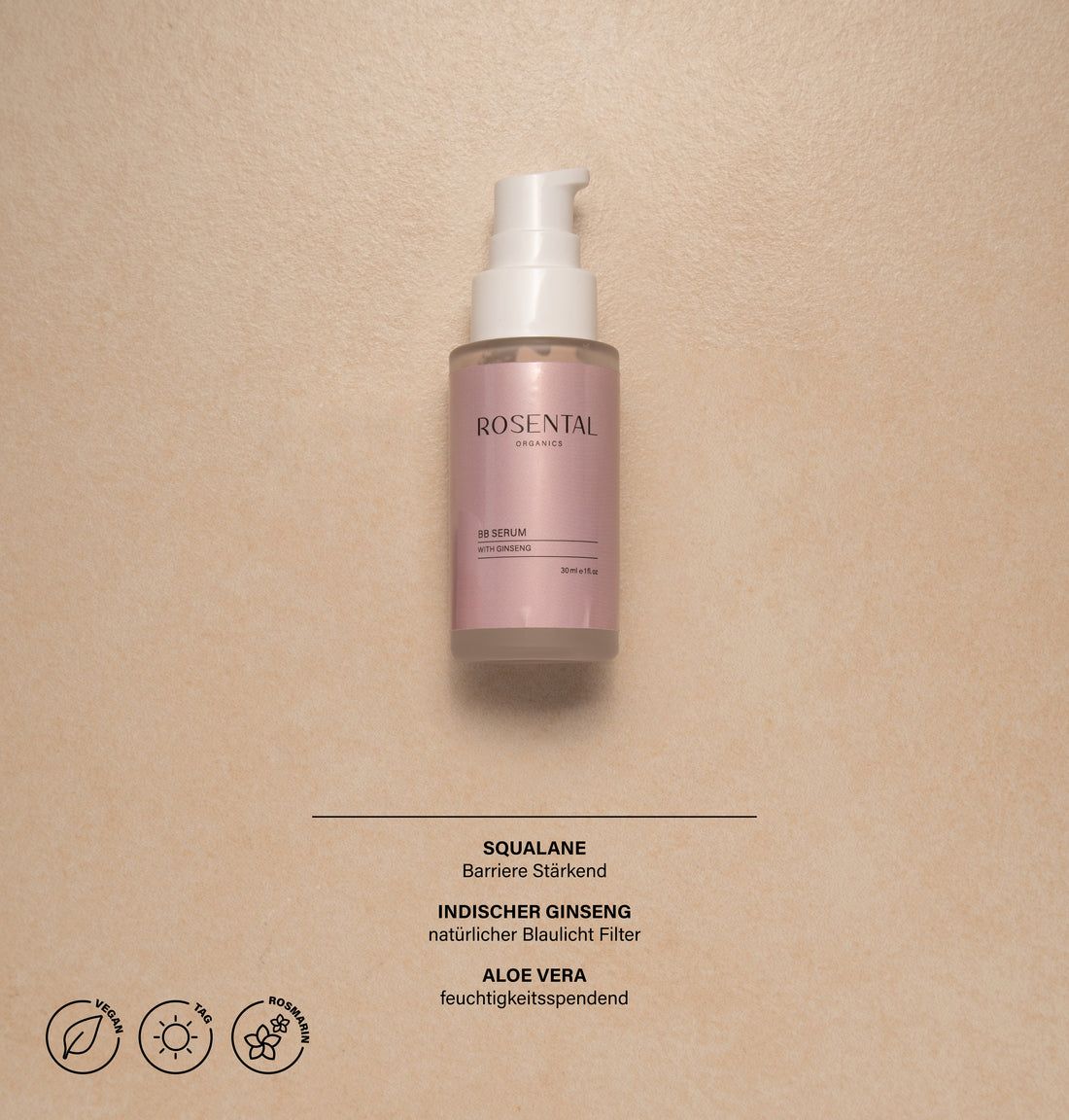 Rosental Organics BB Serum | with Ginseng MEDIUM