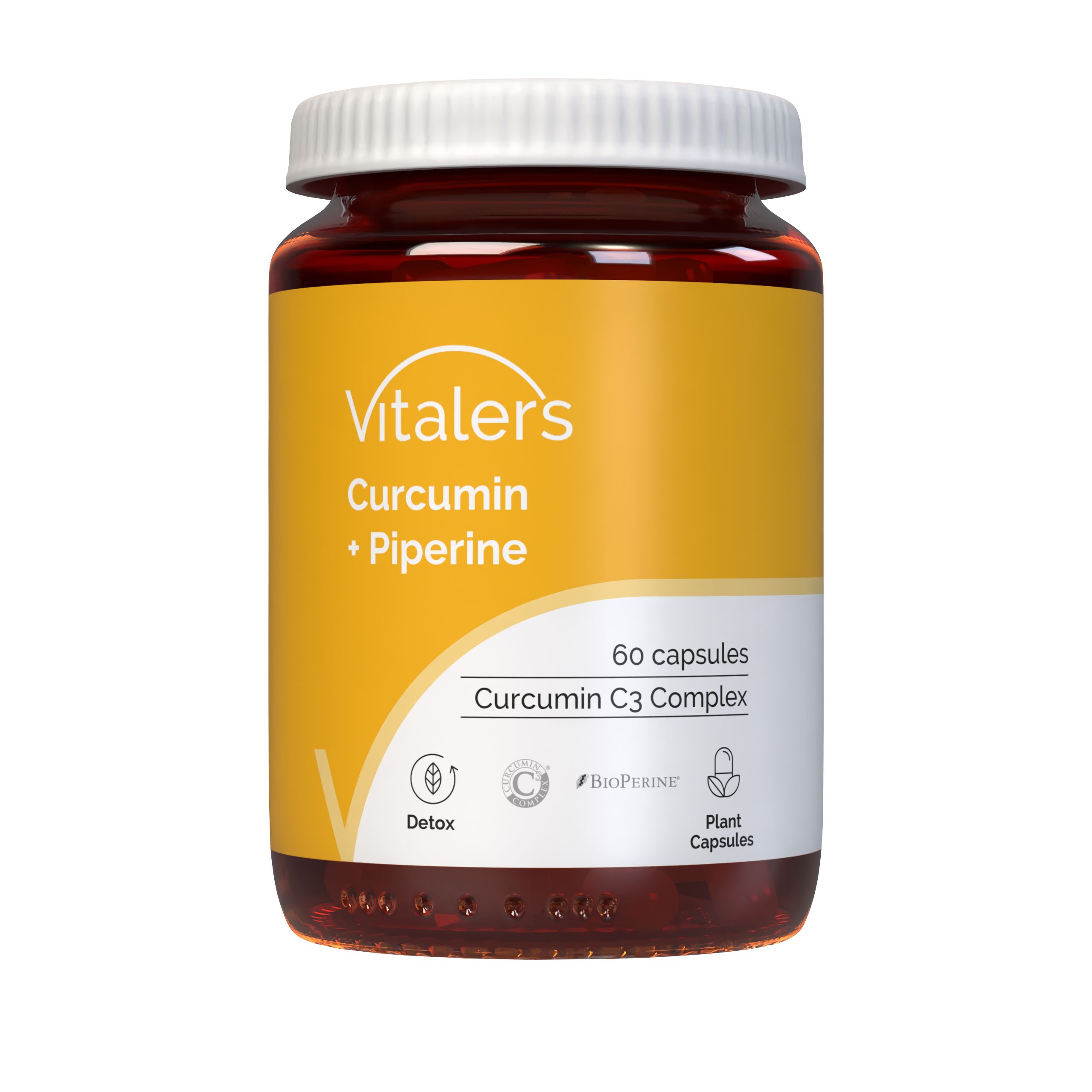 Vitaler’s Curcumin 500 mg + Piperin 5 mg
