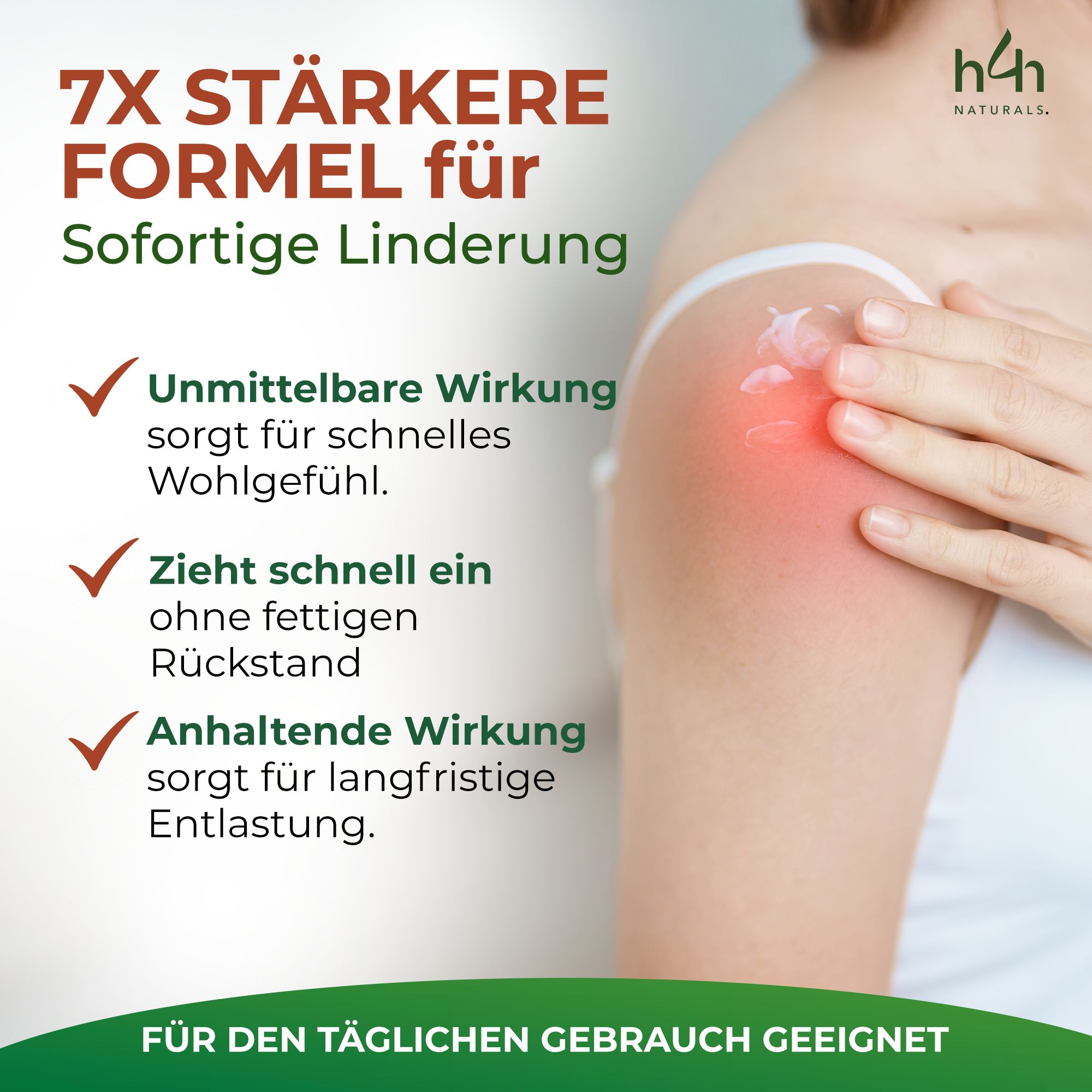 H4H Bio Pferdesalbe Extra Stark mit CBD – wärmende Schmerzsalbe für Muskeln & Gelenke