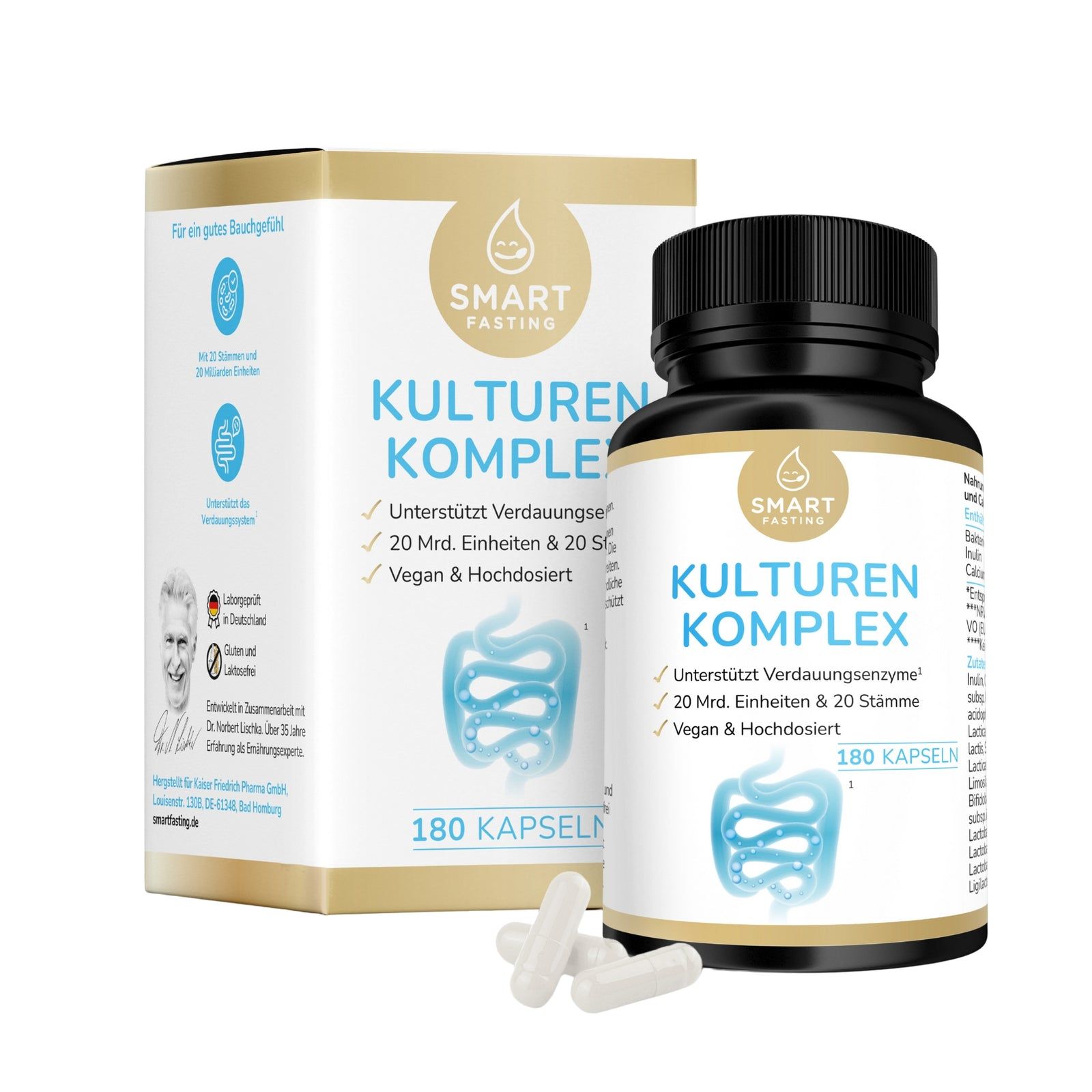 Kulturen Komplex Kapseln 180 St