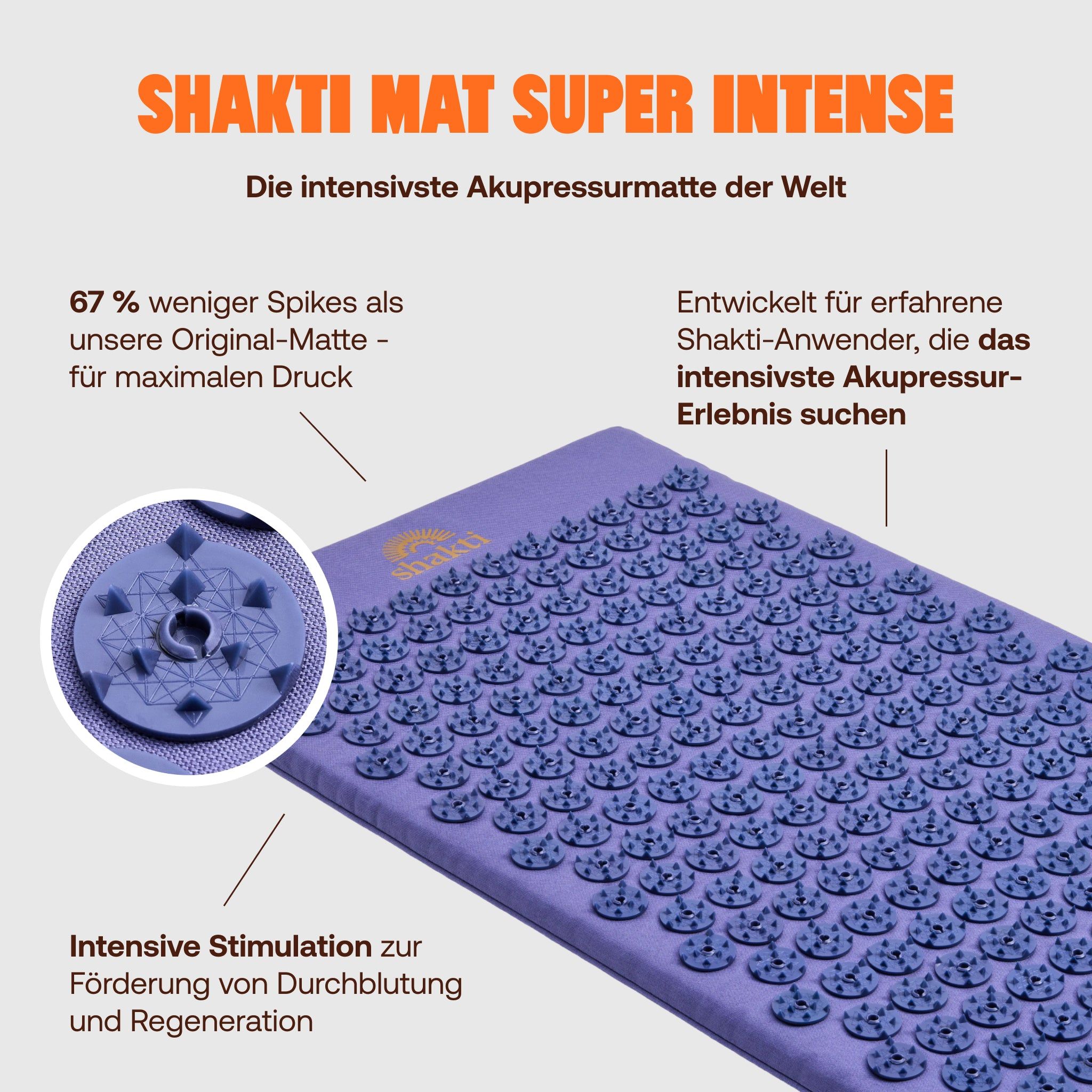 Shakti Mat Shakti Mat Super Intense Akupressurmatte