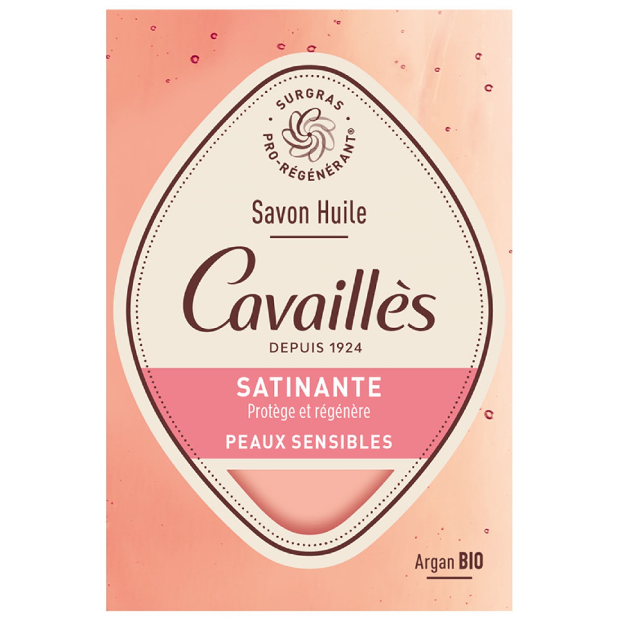 Rogé Cavaillès Seife Satinierendes Öl Empfindliche Haut 6,4x3,35x9,5 cm