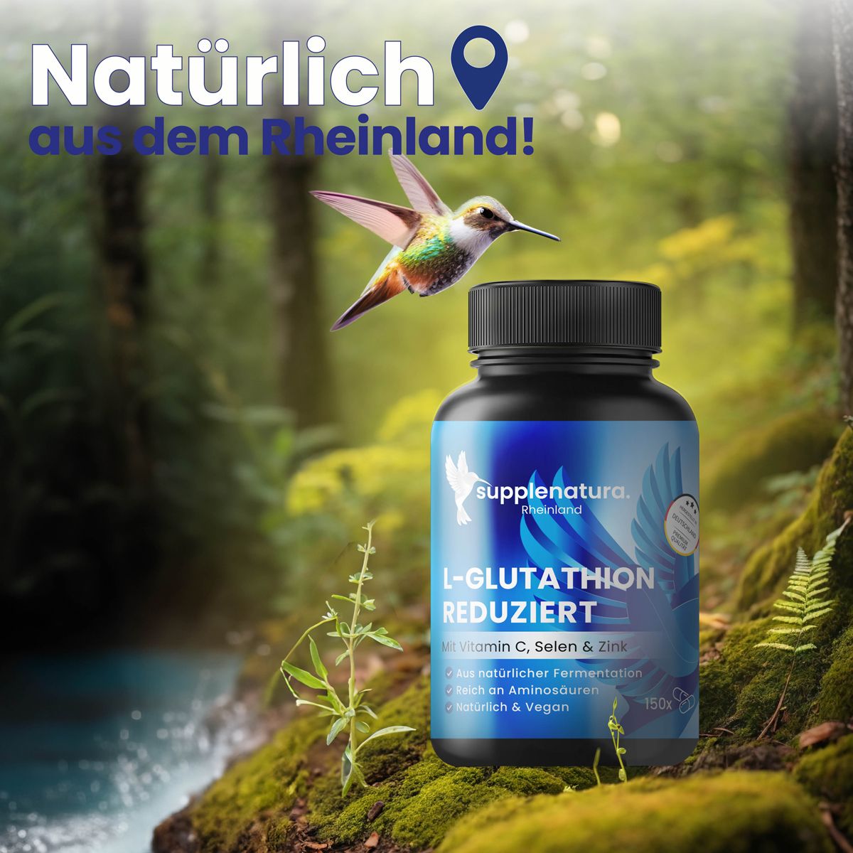 supplenatura Rheinland® - L-Glutathion Kapseln