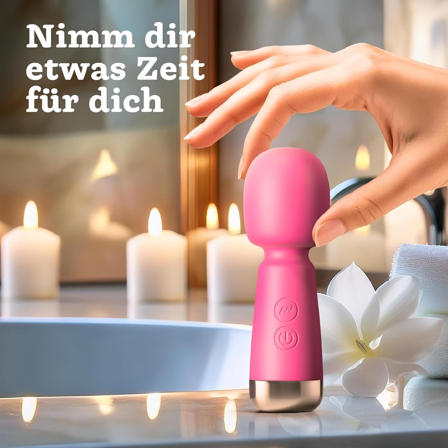 Oliver James Mini Vibrator Rosa