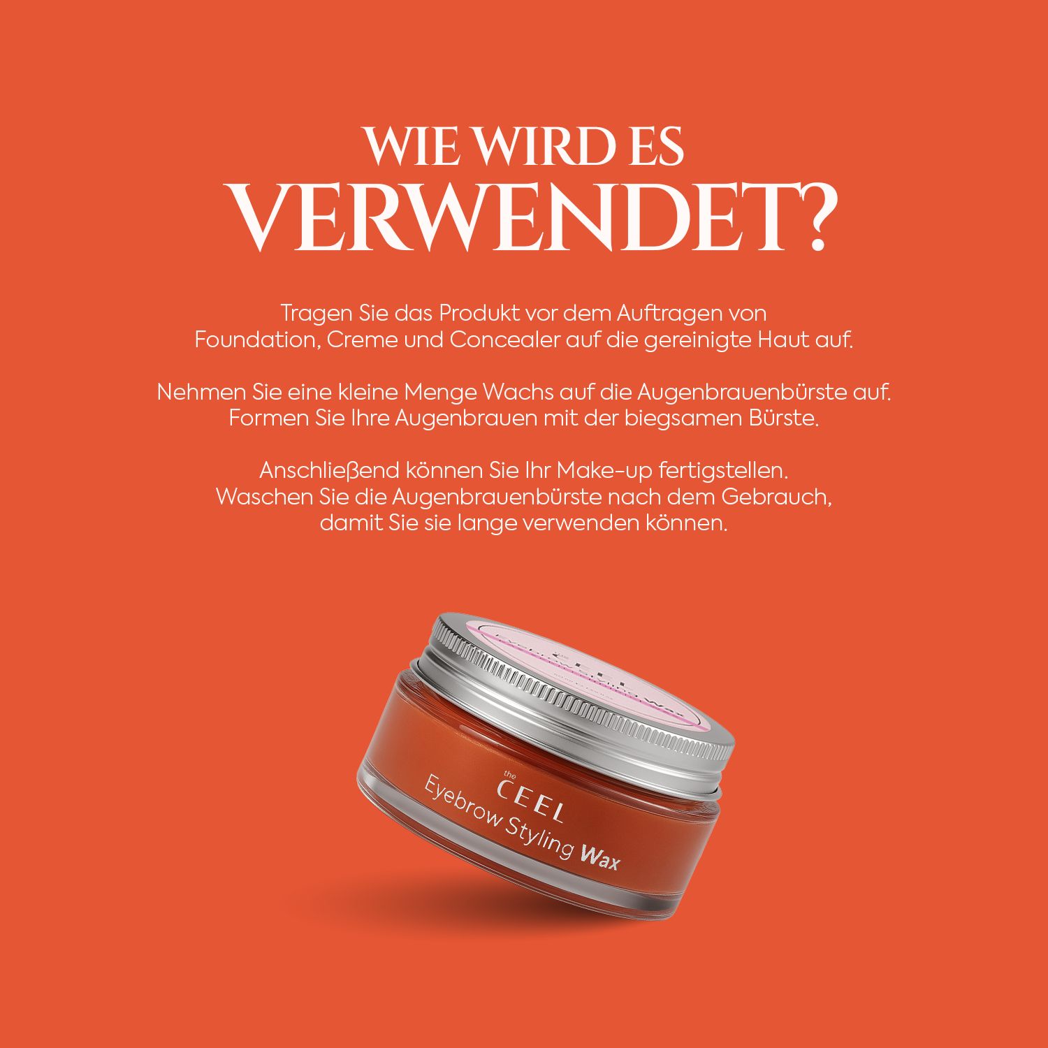 THE CEEL Augenbrauen Styling Wax
