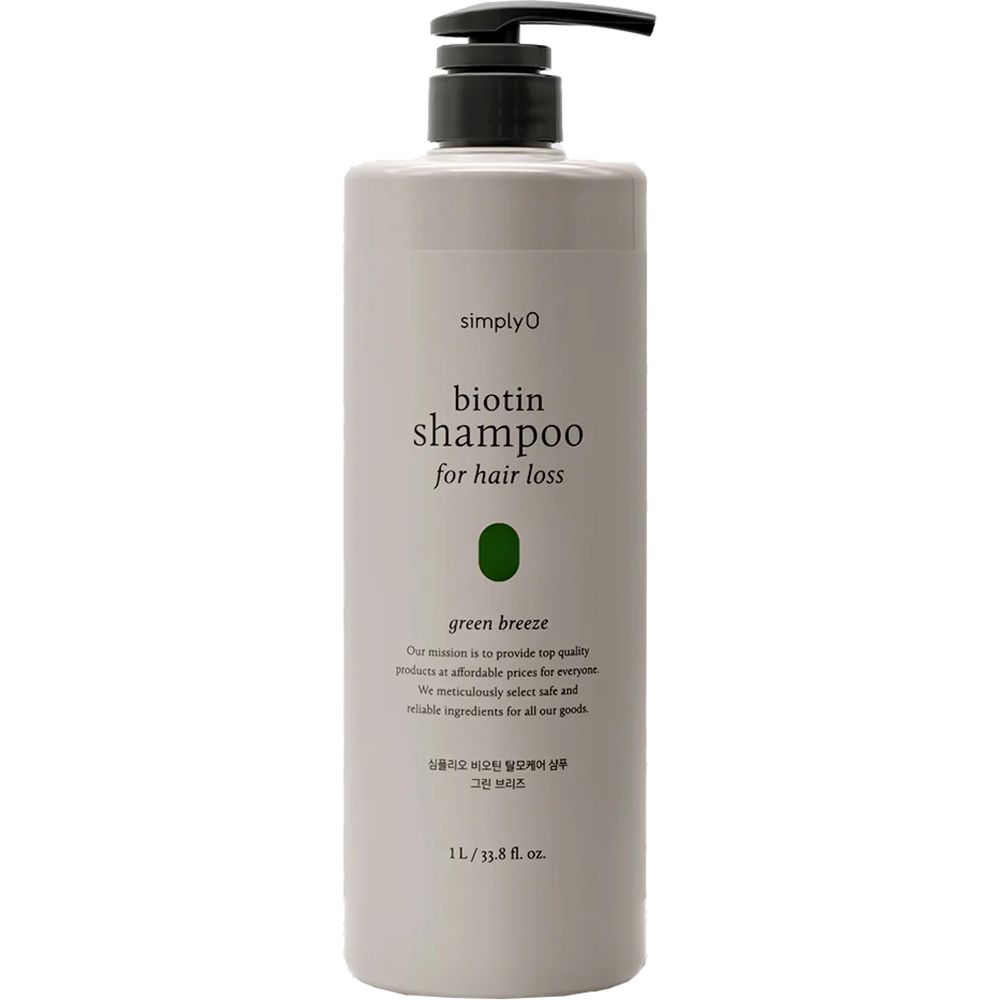 SIMPLYO Biotin Hair Loss Green Breeze Shampoo