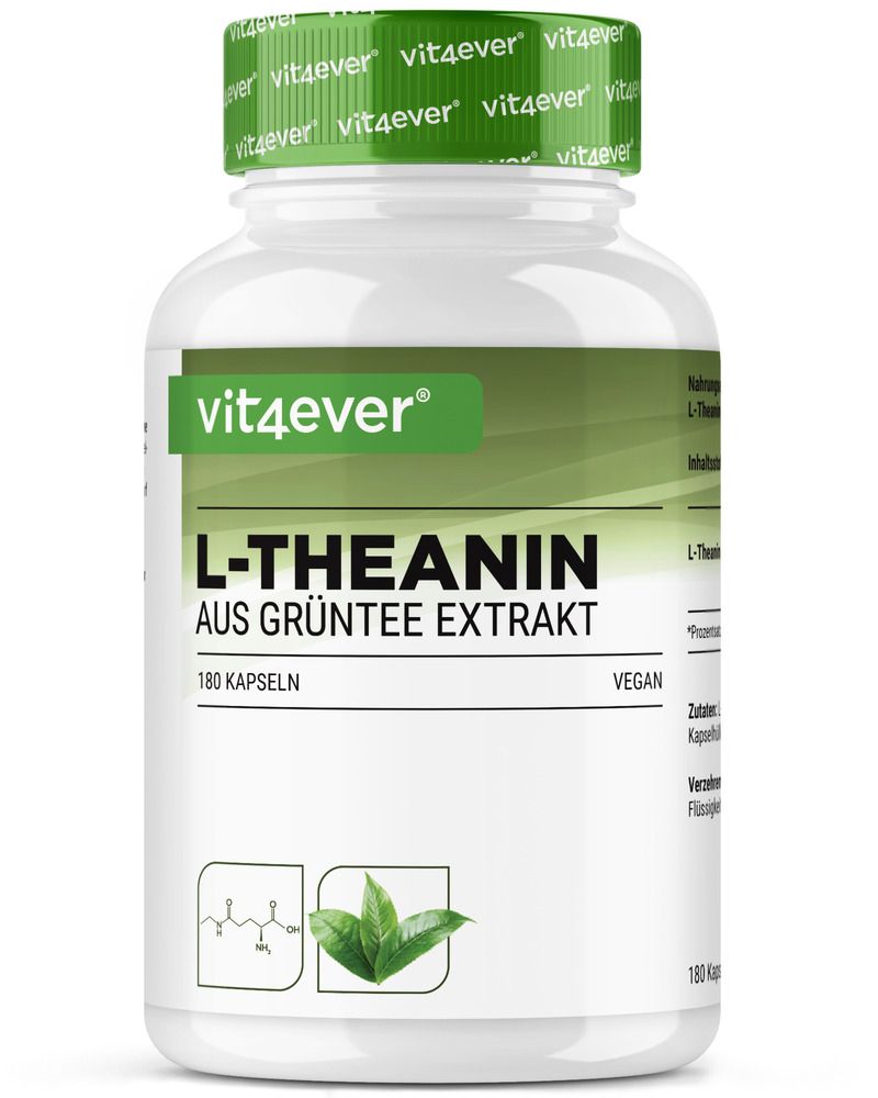 vit4ever L-Theanin aus Grüntee Extrakt