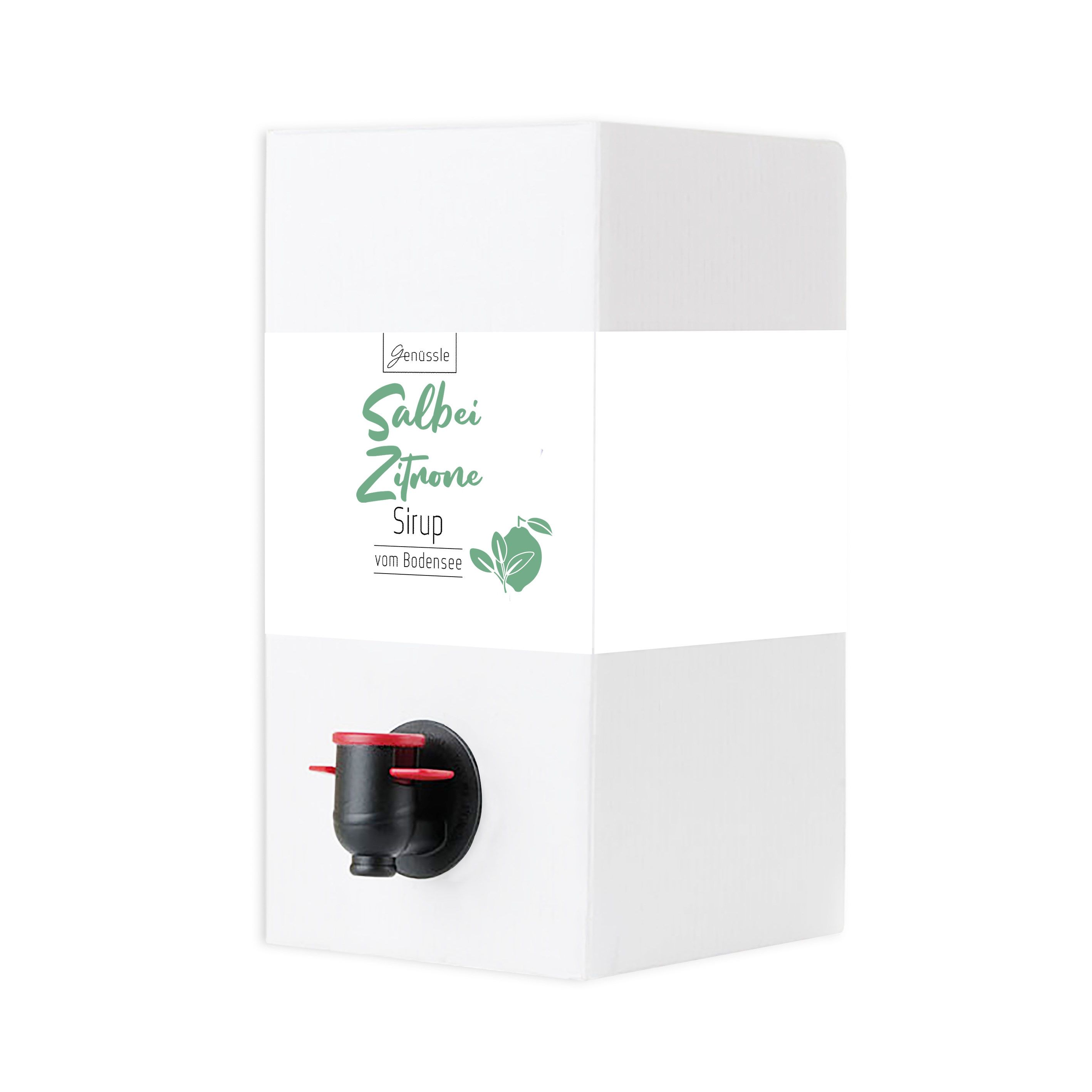 Genüssle Salbei-Zitronen-Sirup 3000 ml