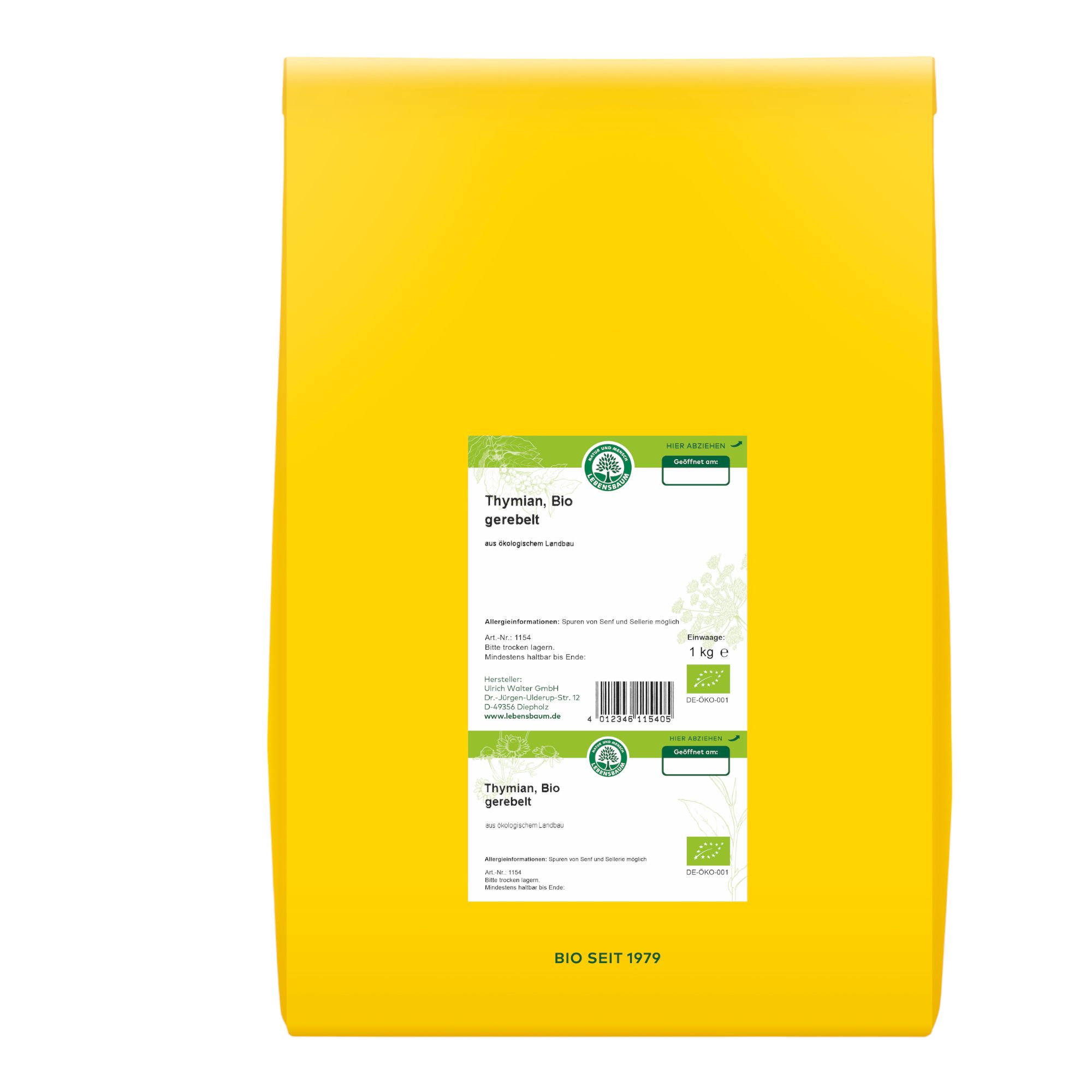 Bio Thymian gerebelt 1000 g